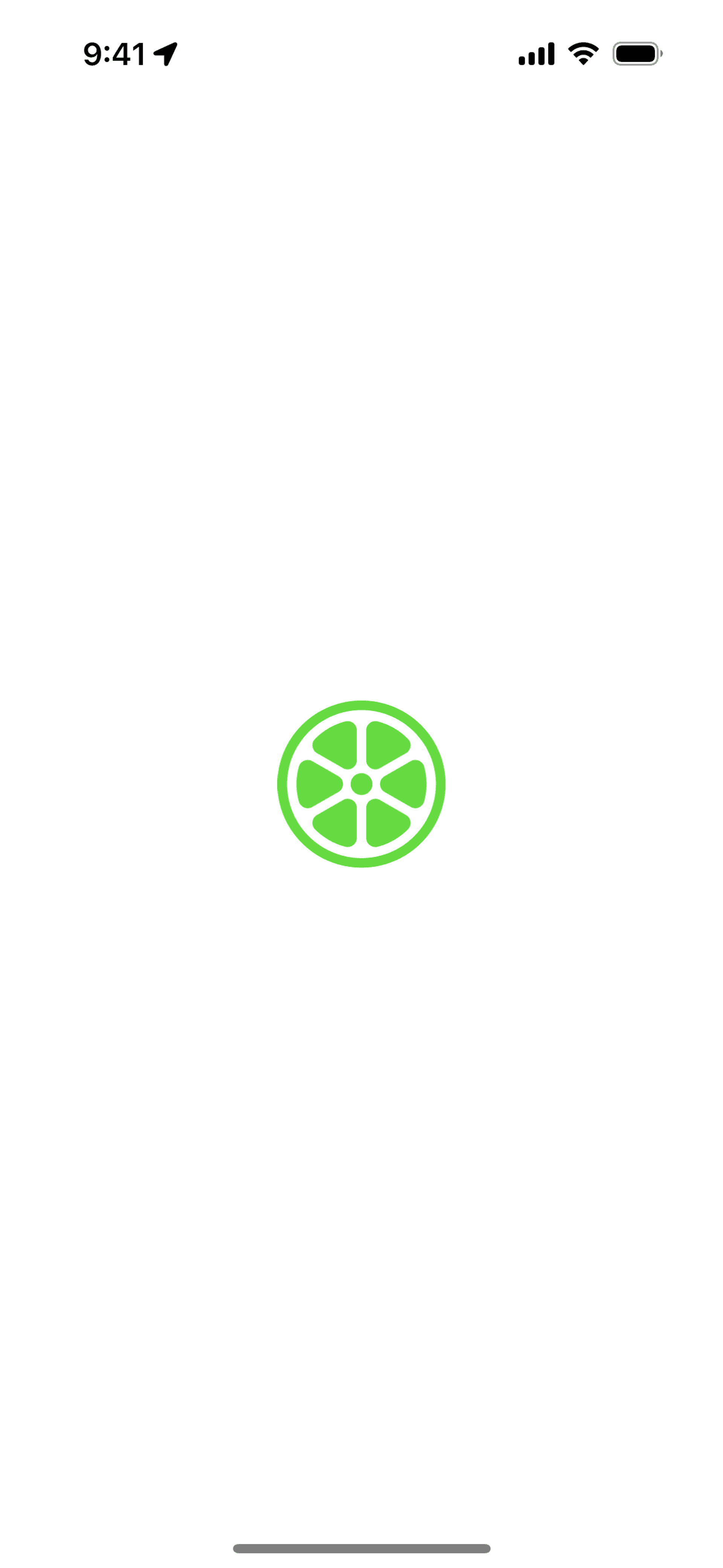 Lime iOS Travel & Transportation interface screenshot 1