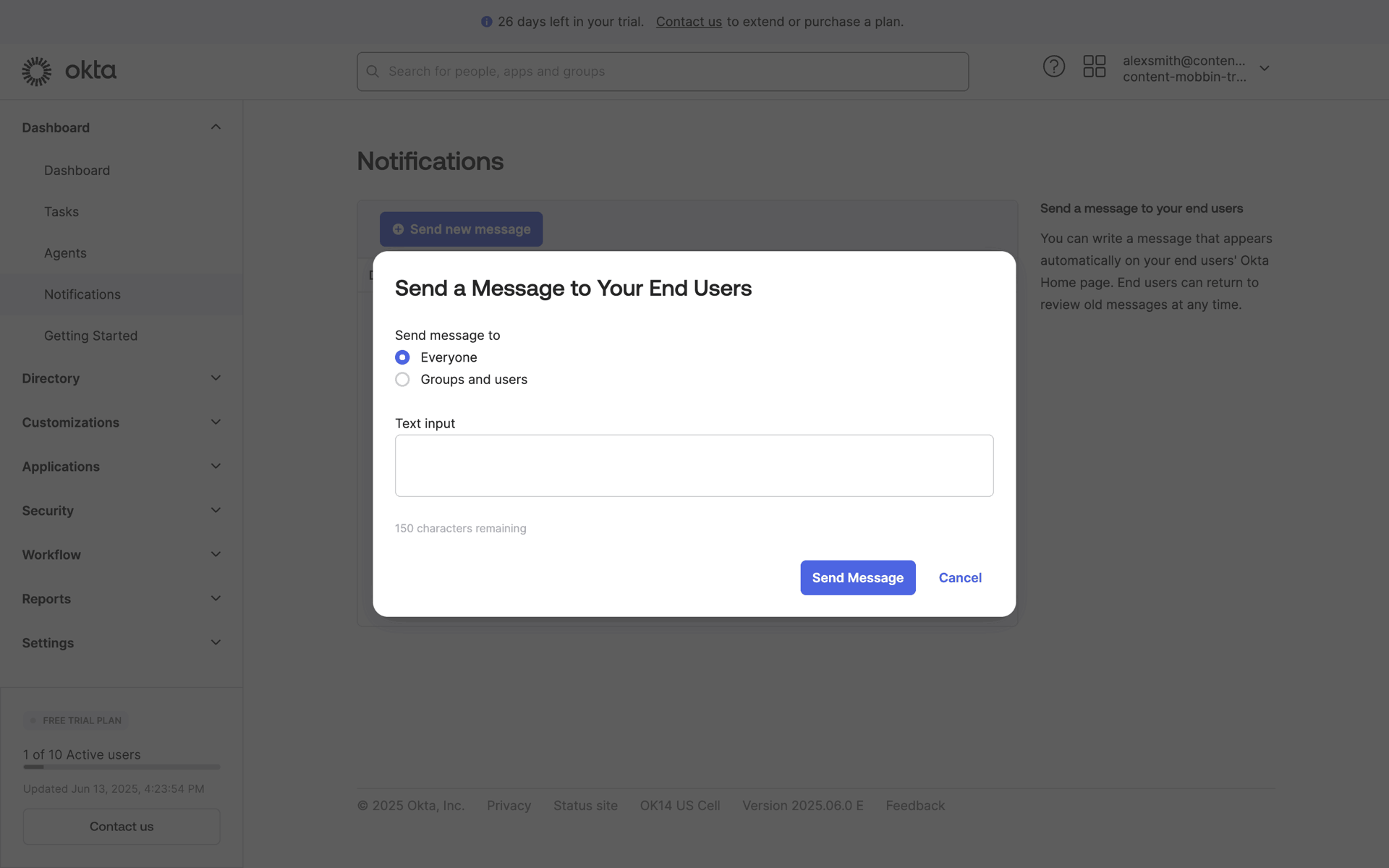 Okta Web Developer Tools interface screenshot 10