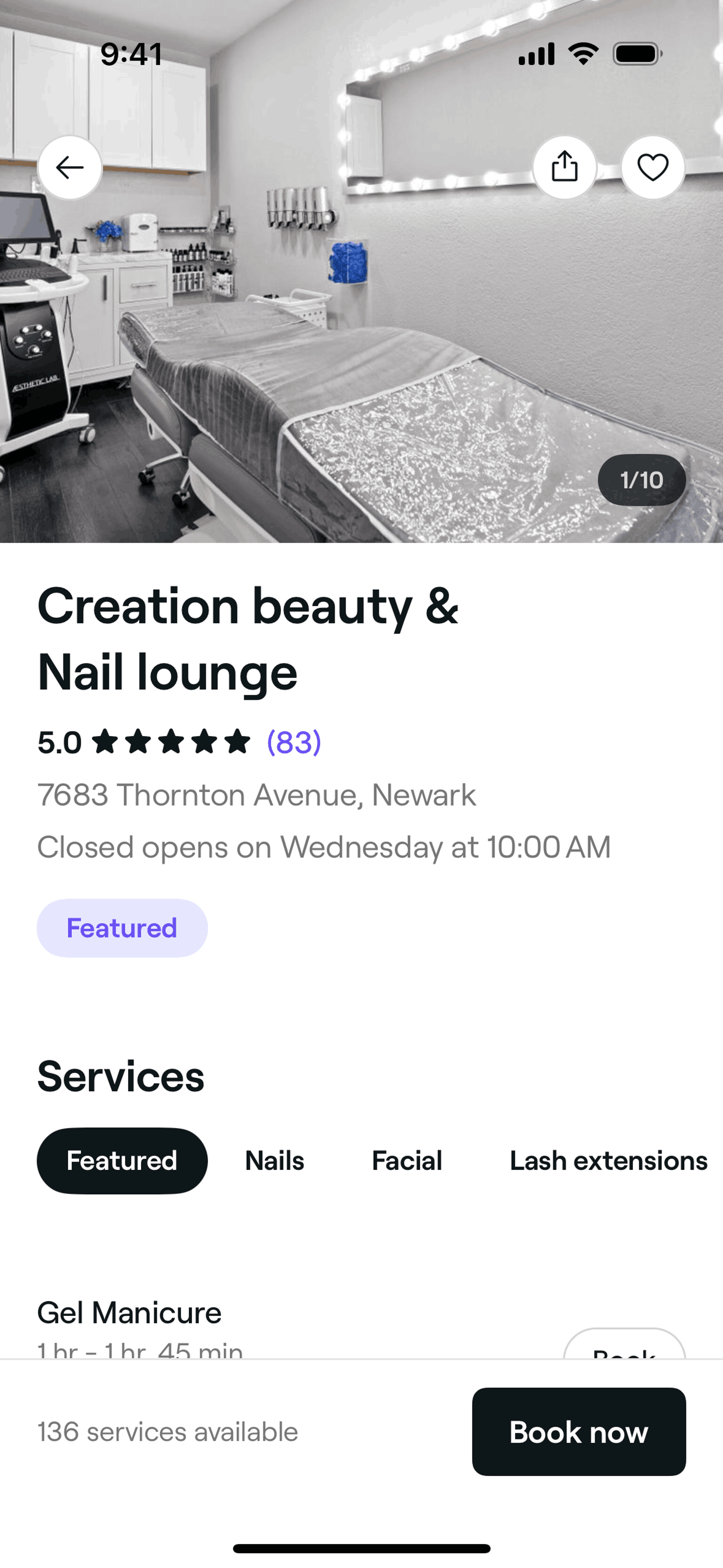 Fresha iOS Lifestyle interface screenshot 3