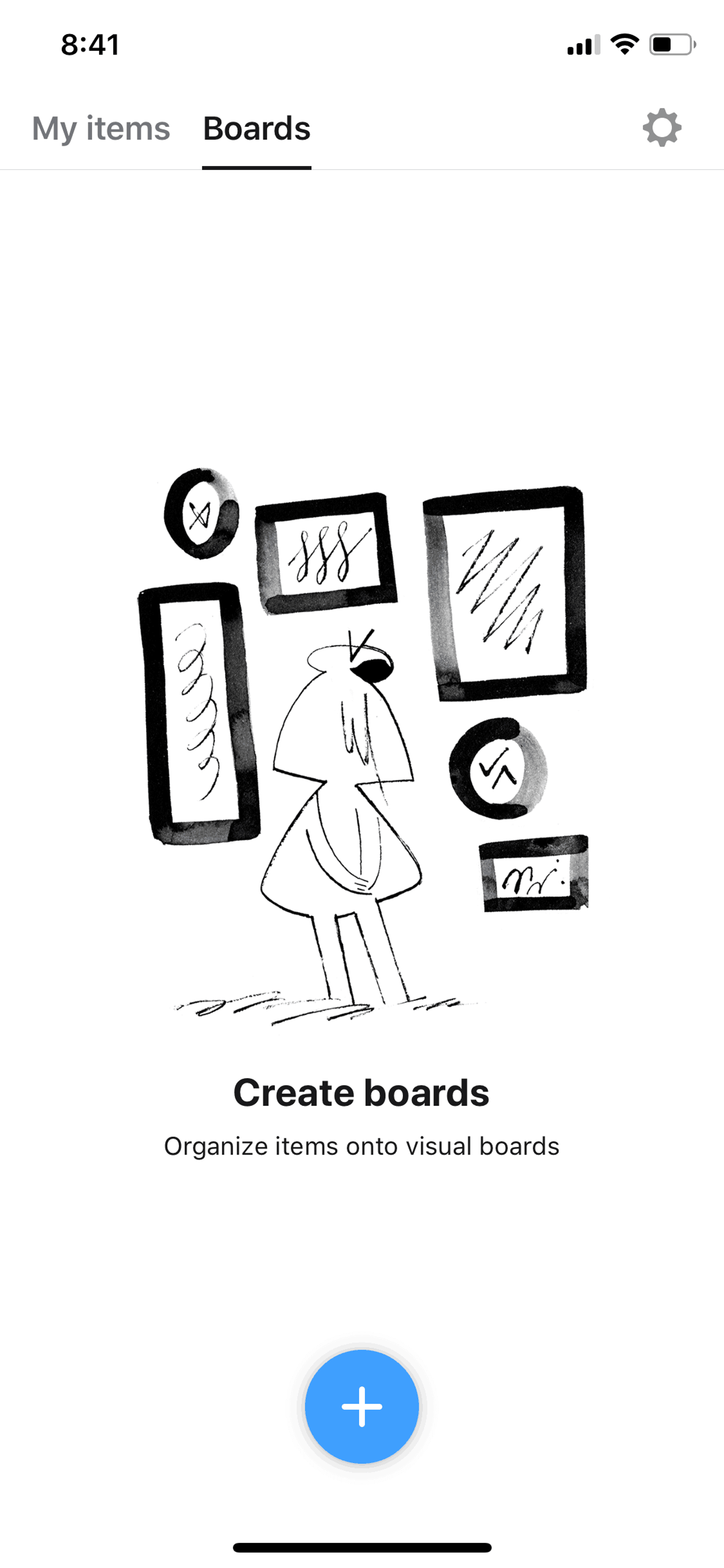 Collect iOS Productivity interface screenshot 7