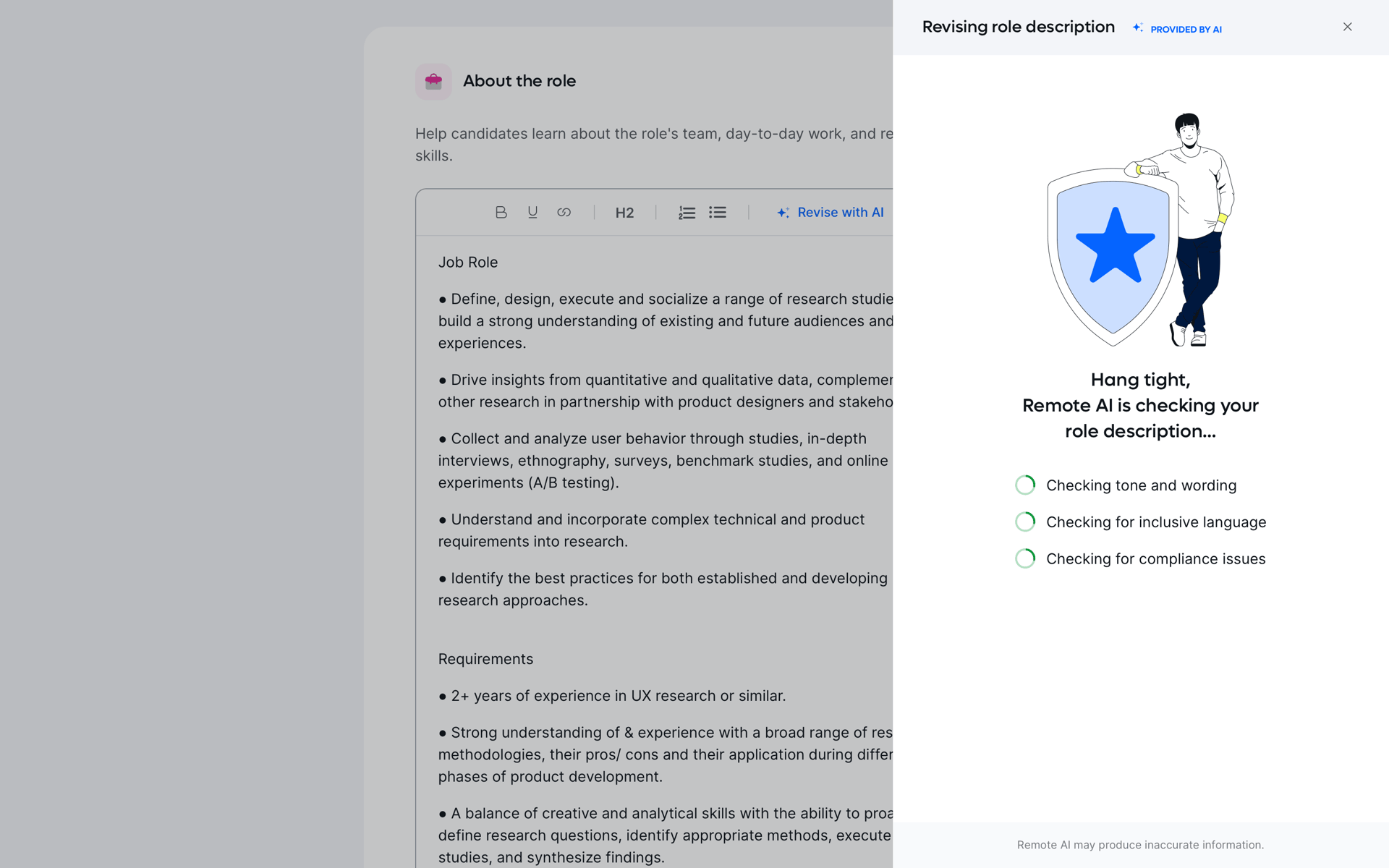 Remote Web Business interface screenshot 7