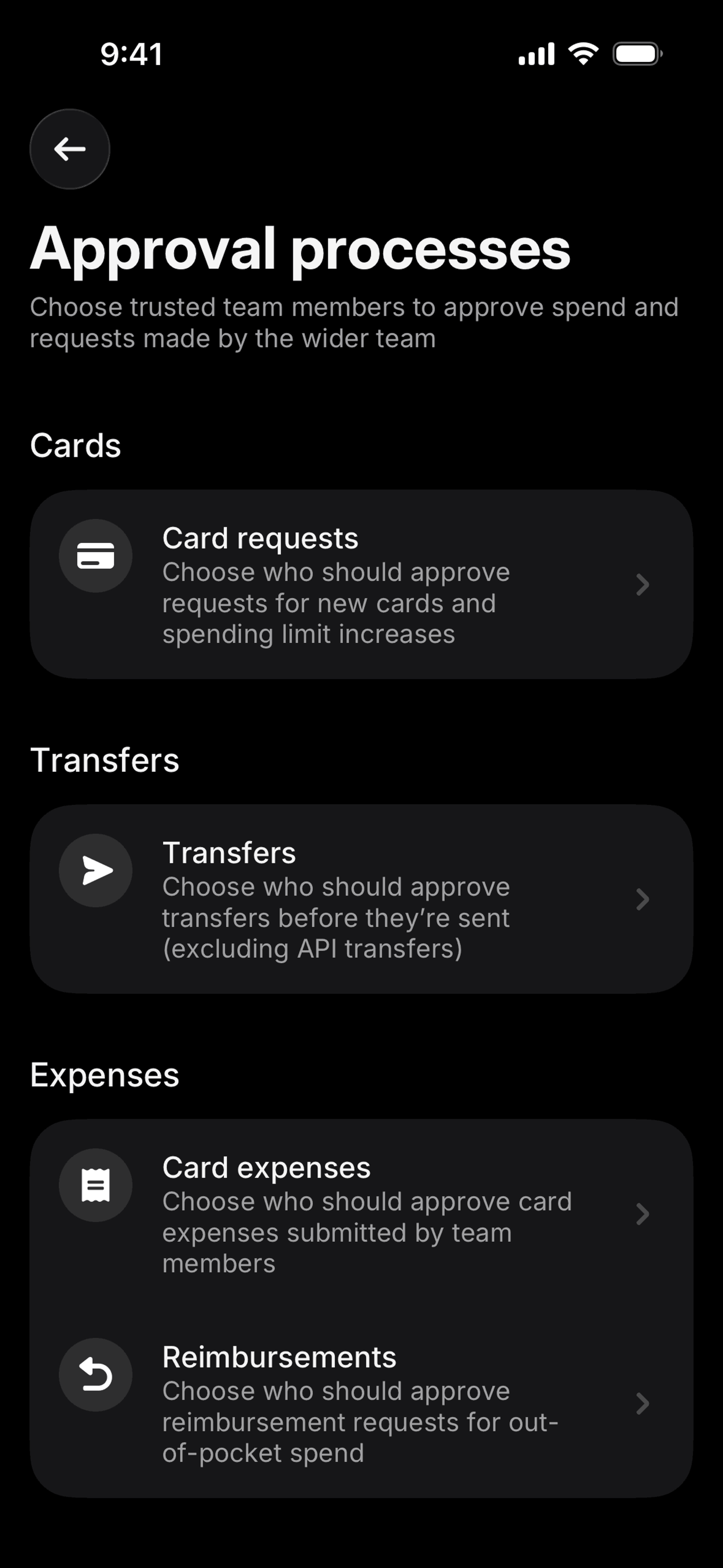 Revolut Business iOS Finance interface screenshot 14