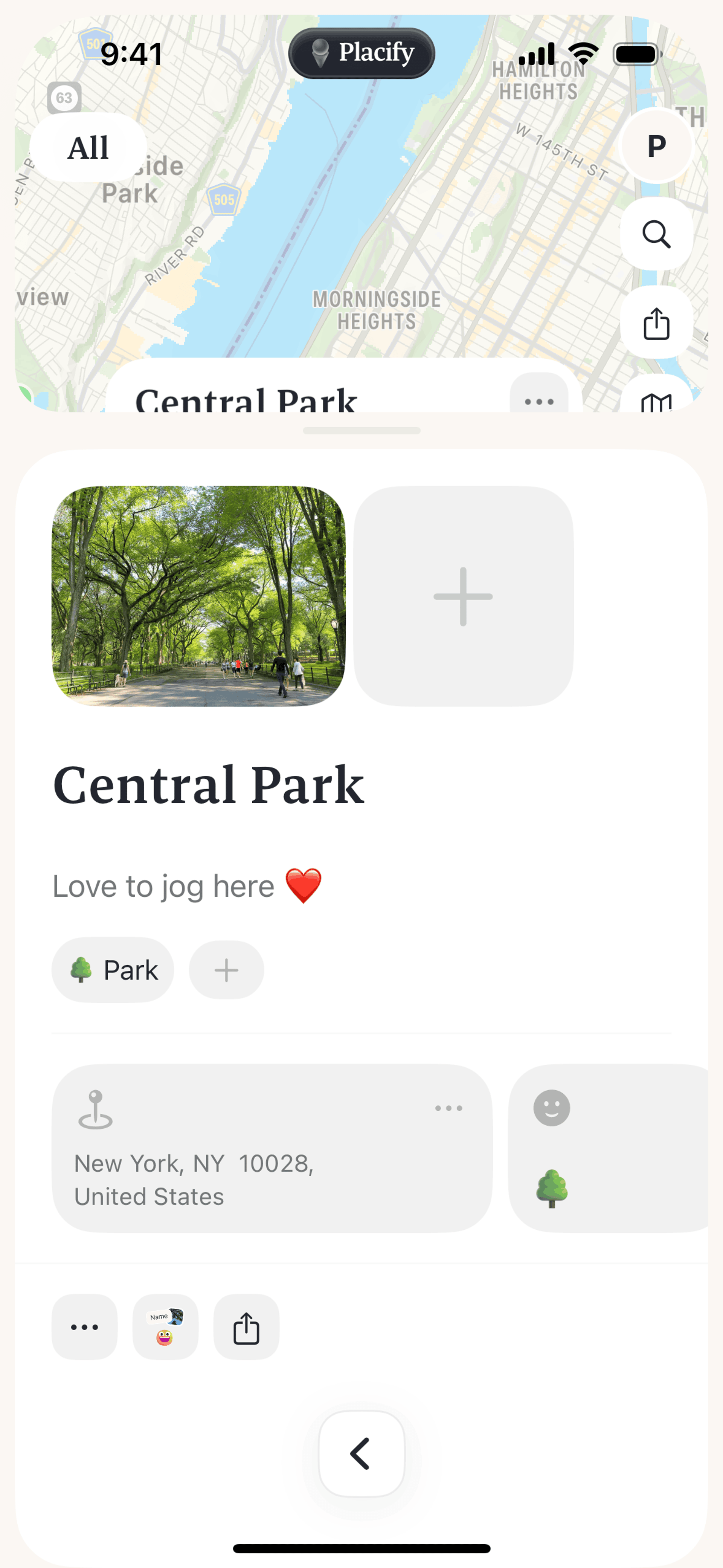 Placify iOS Lifestyle interface screenshot 8