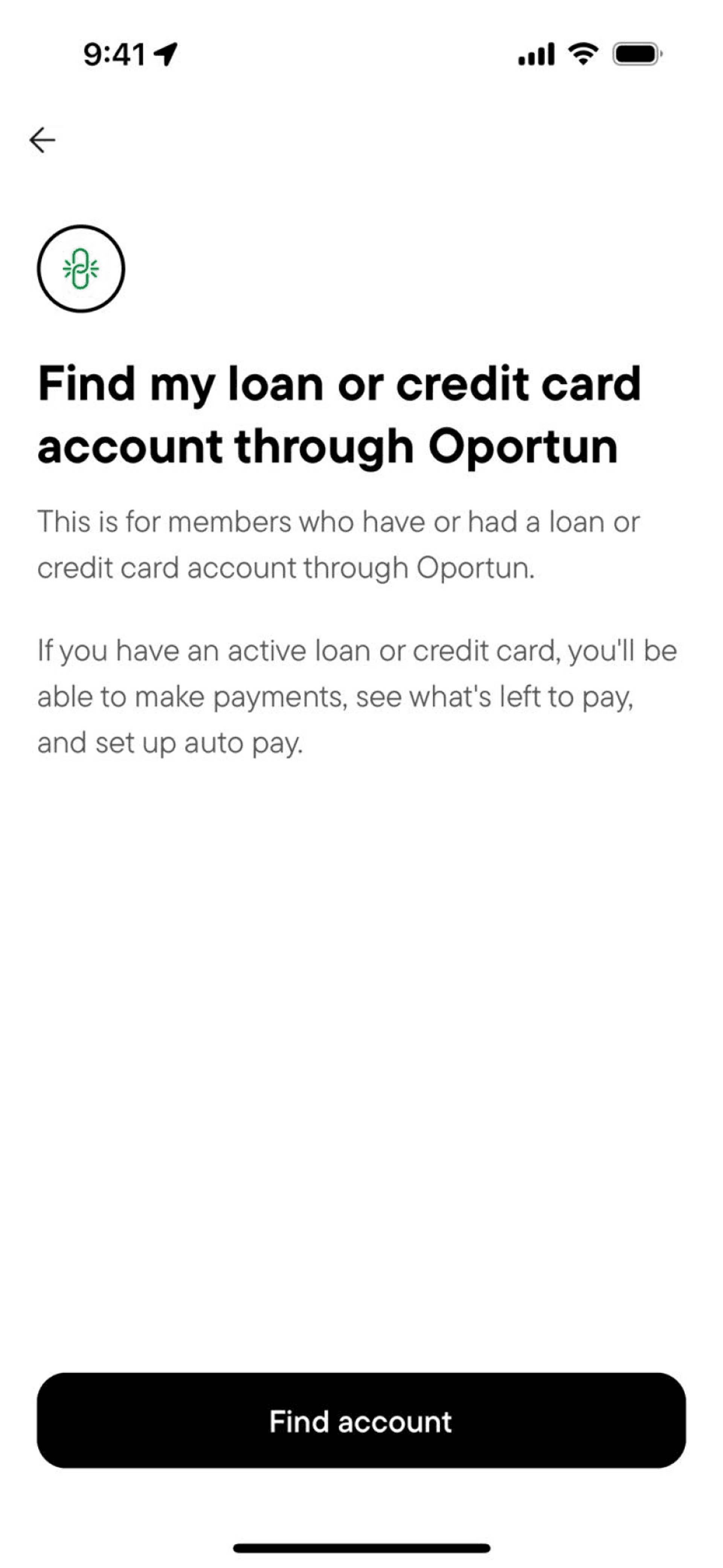 Oportun iOS Finance interface screenshot 19