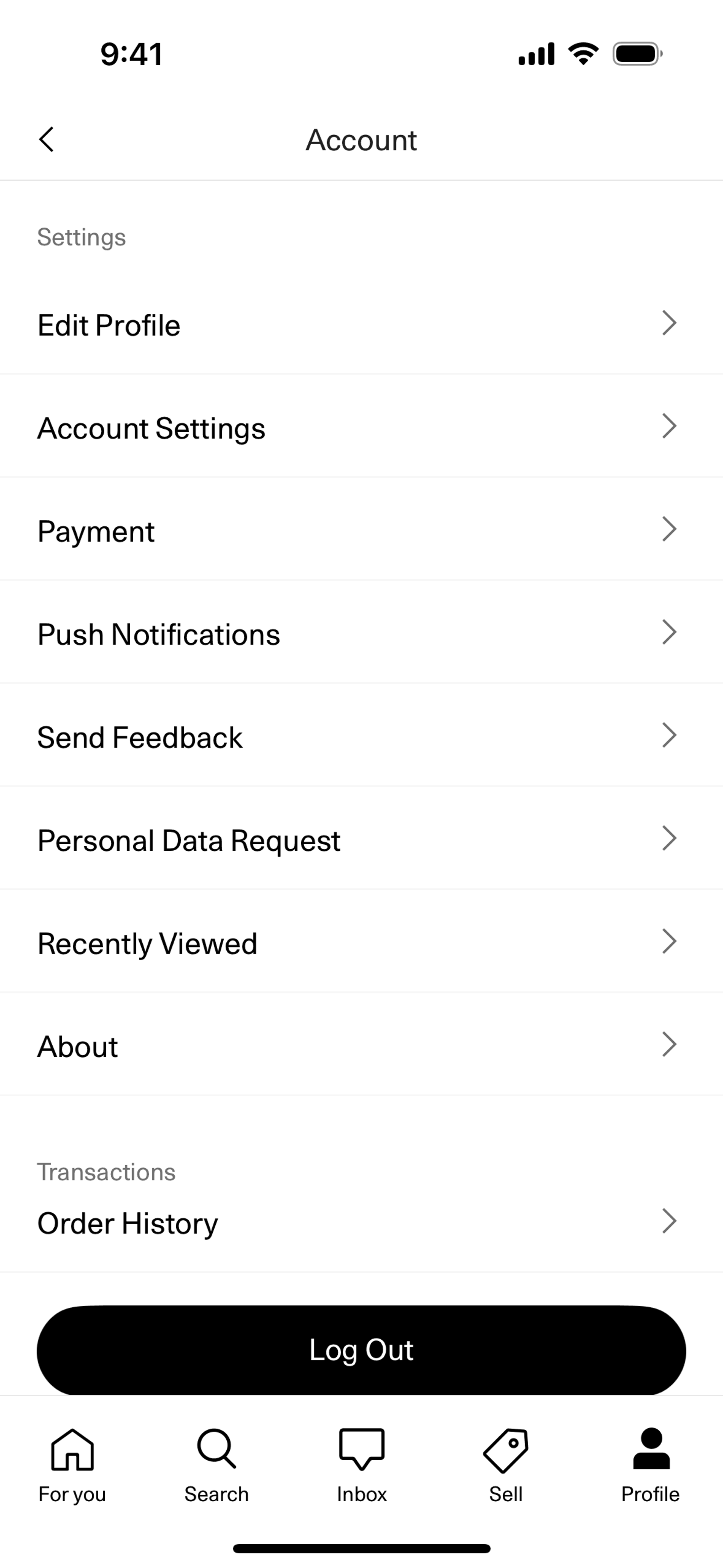 Artsy iOS Shopping interface screenshot 21