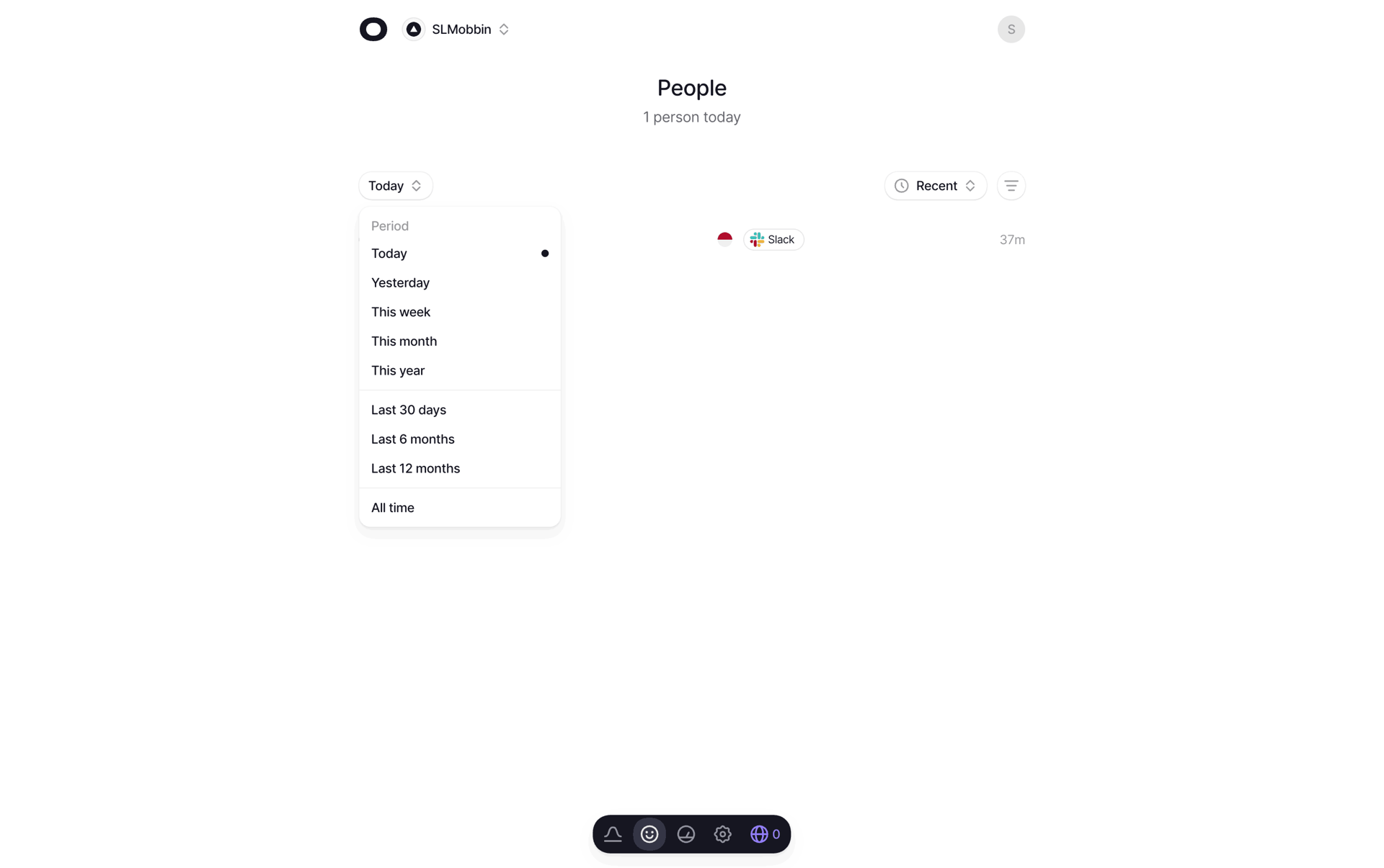 Visitors Web Business interface screenshot 6