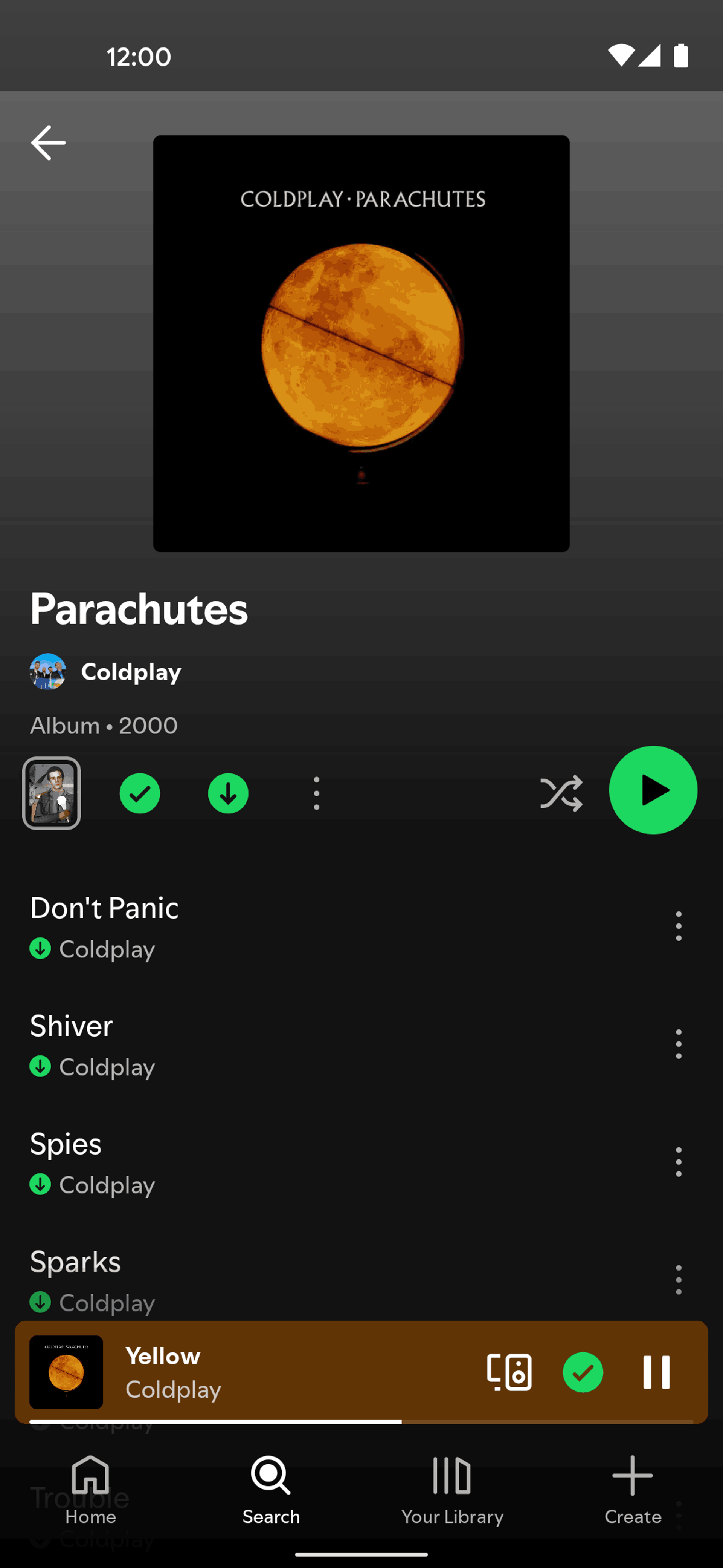 Spotify Android Music & Audio interface screenshot 21
