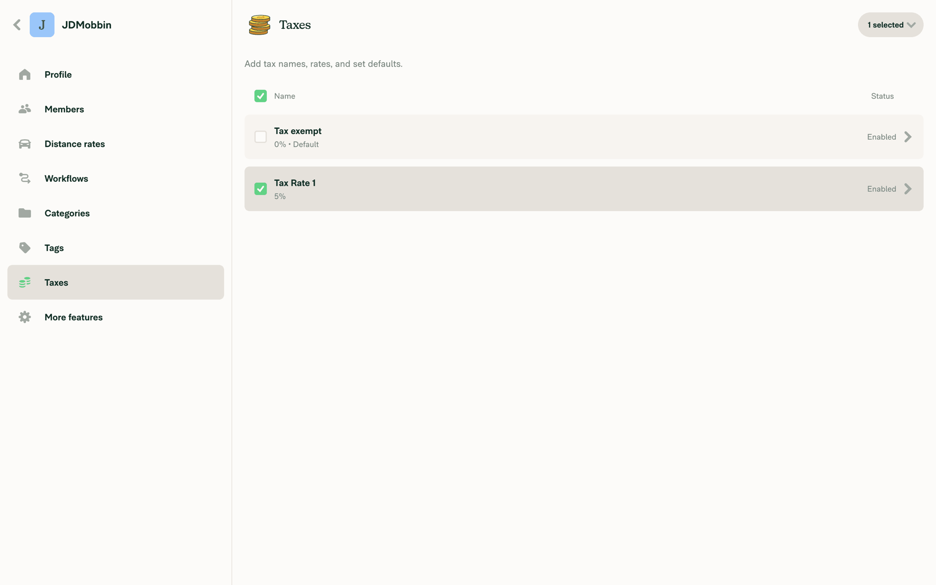 Expensify Web Finance interface screenshot 22