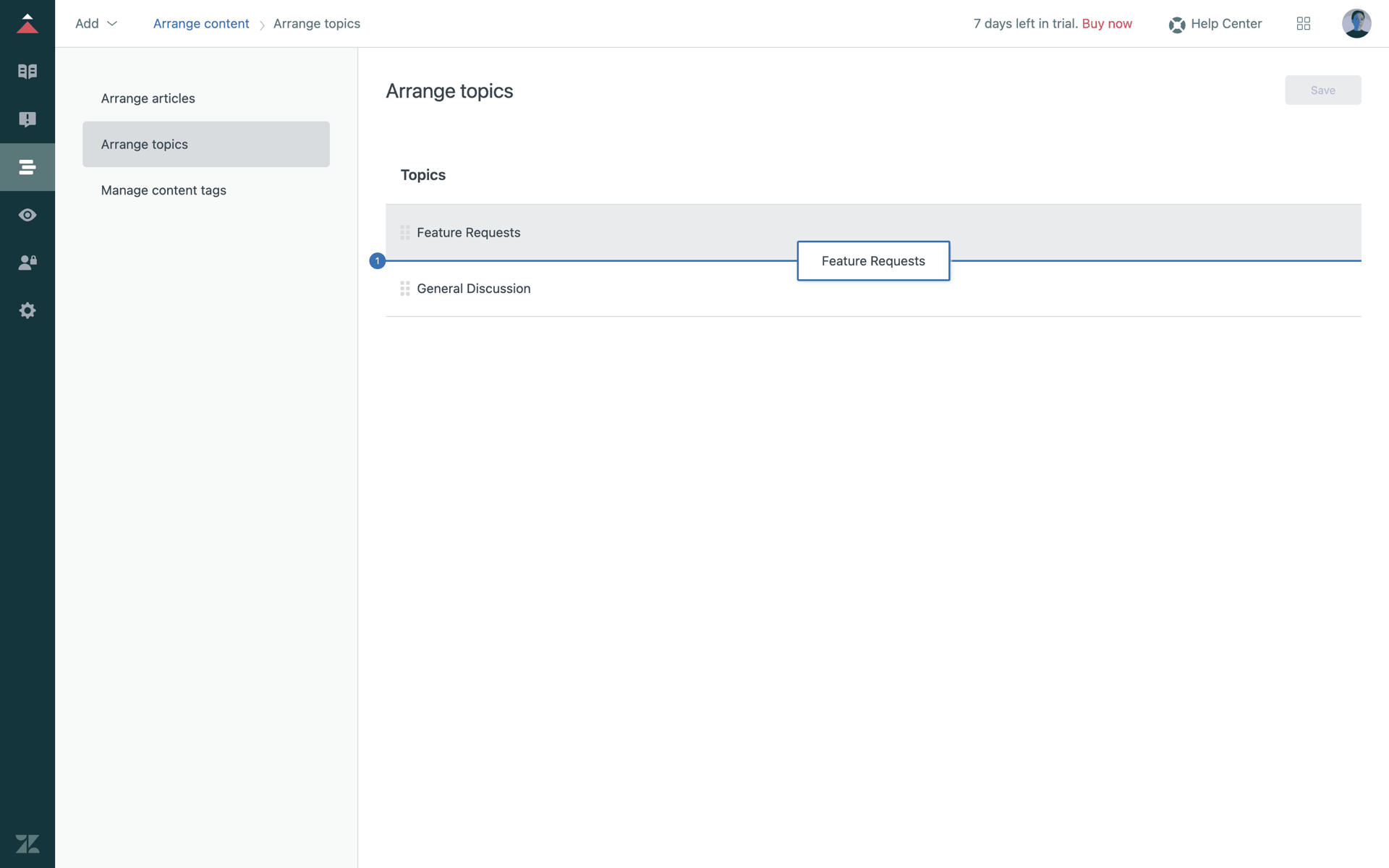 Zendesk Web Business interface screenshot 16