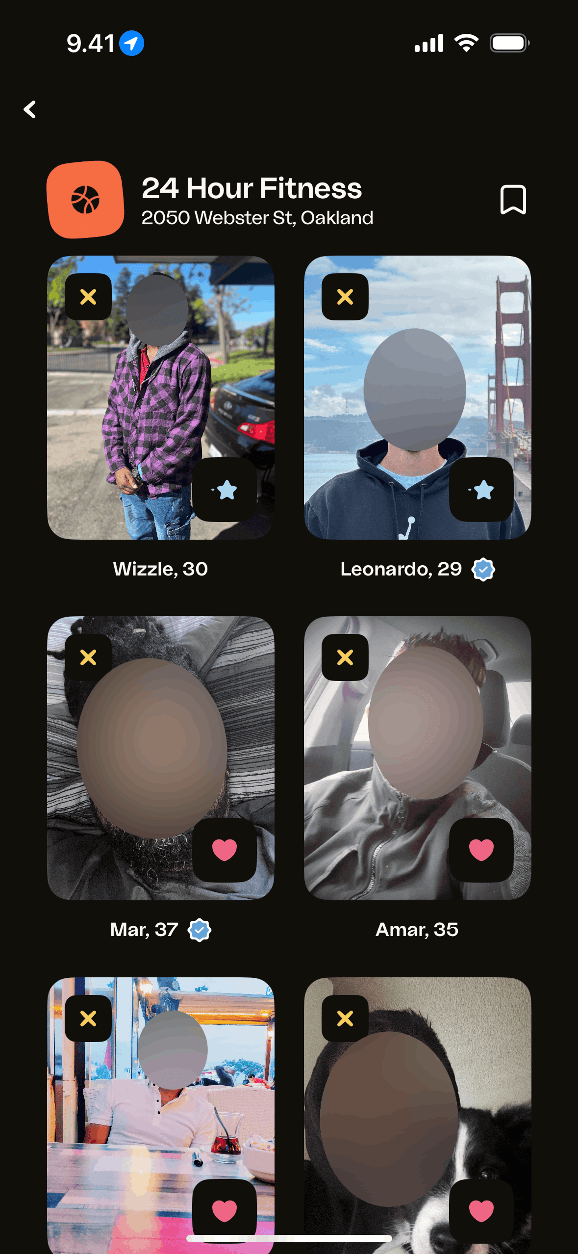 happn iOS Lifestyle interface screenshot 6