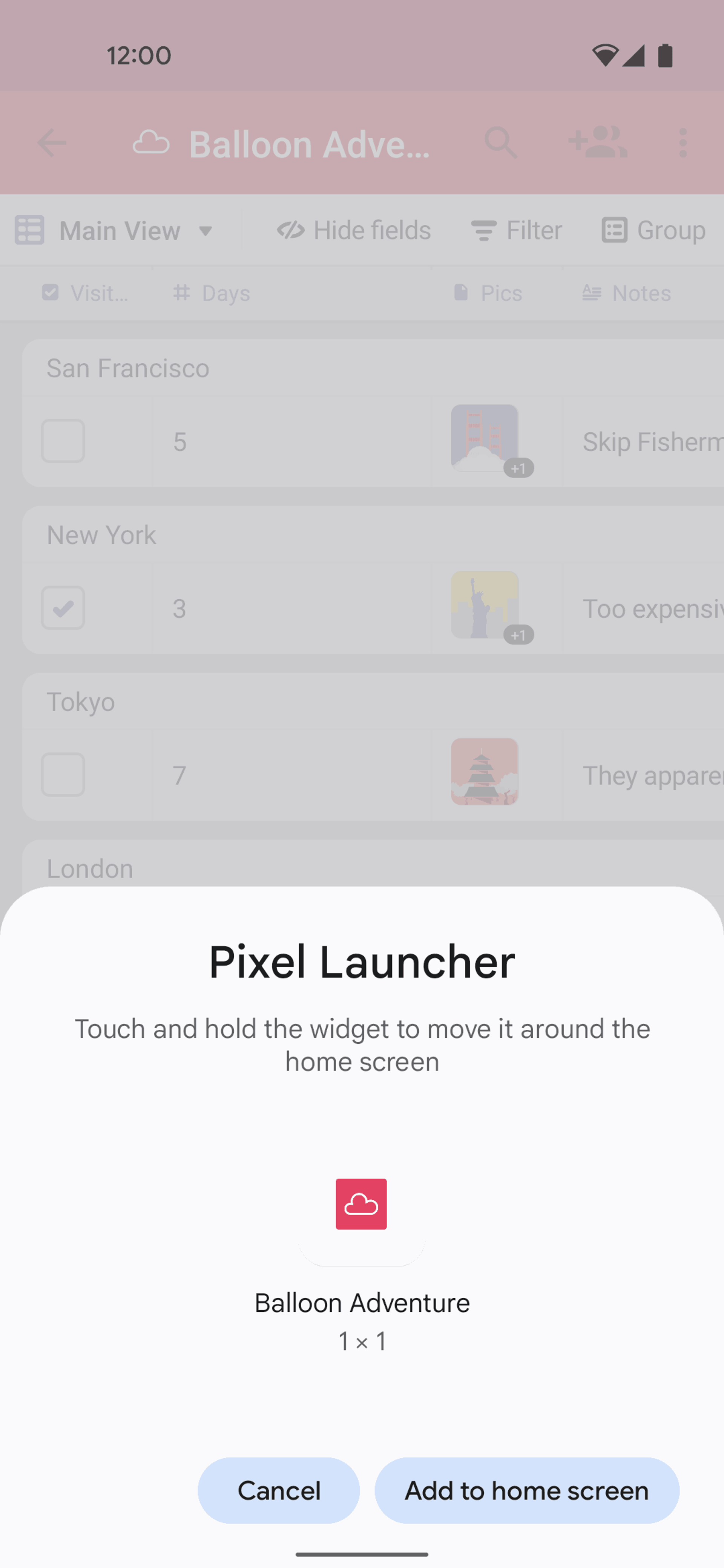 Airtable Android Productivity interface screenshot 22