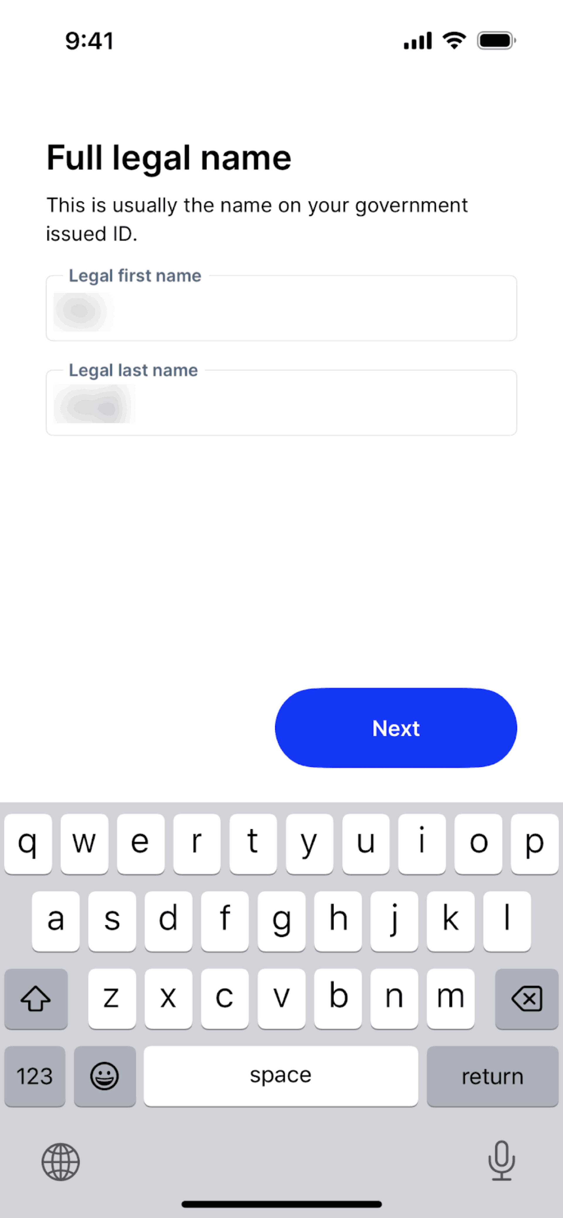 Public iOS Finance interface screenshot 11