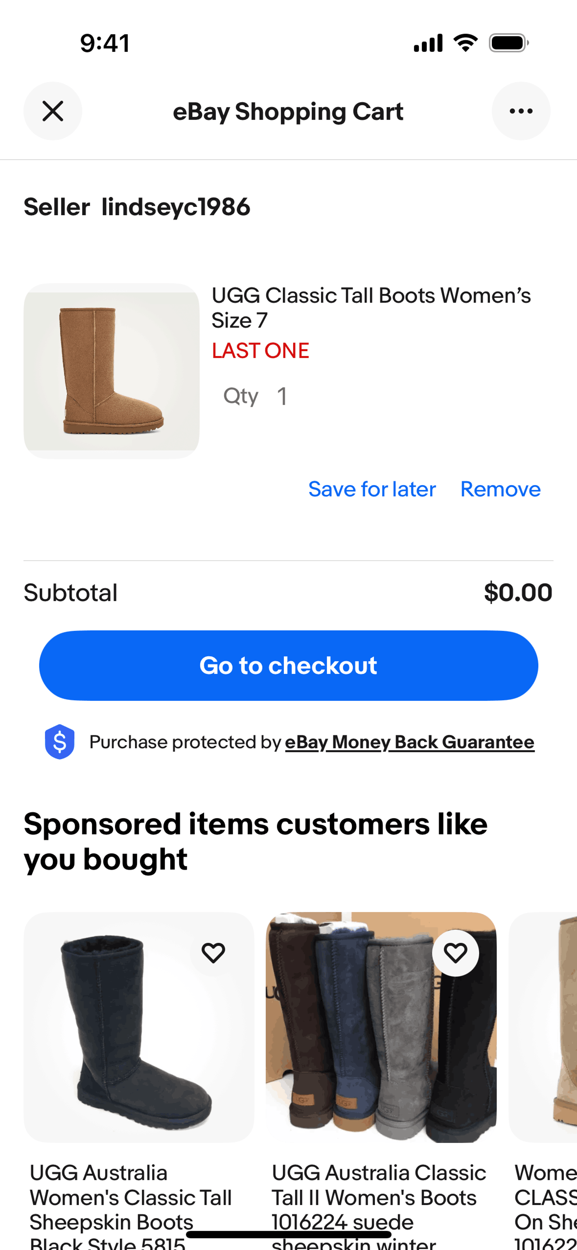 eBay iOS Shopping interface screenshot 17