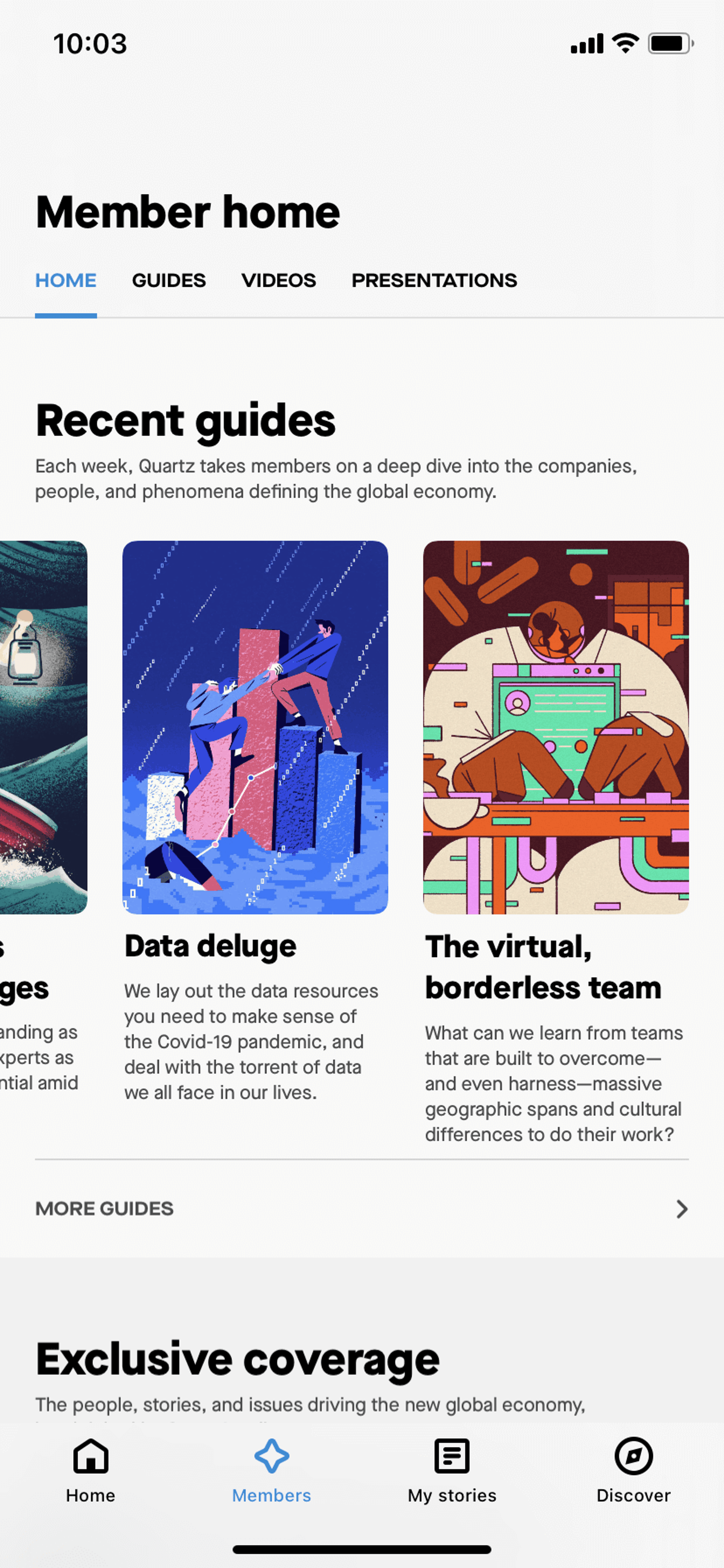 Quartz iOS News interface screenshot 19