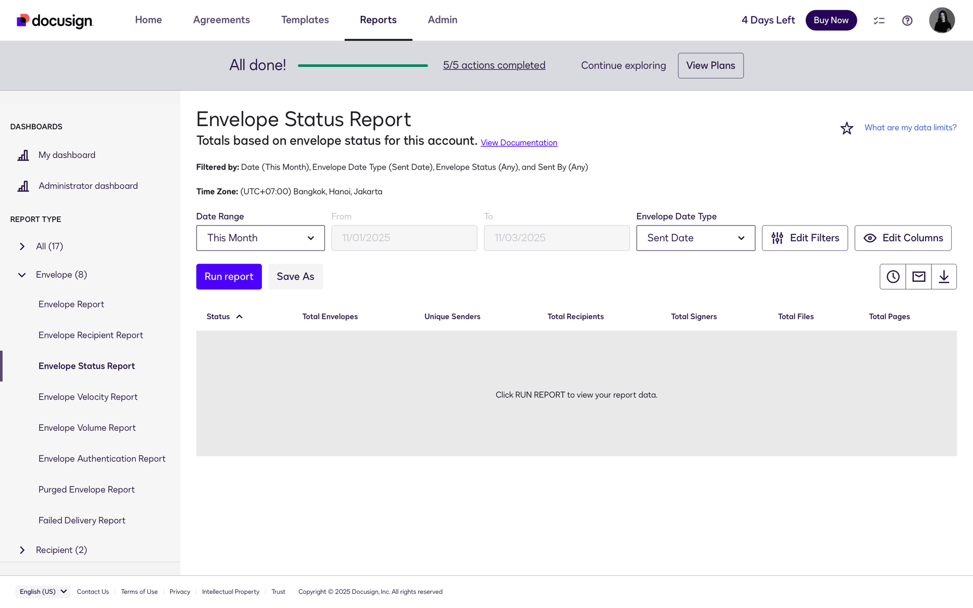 Docusign Web Business interface screenshot 21