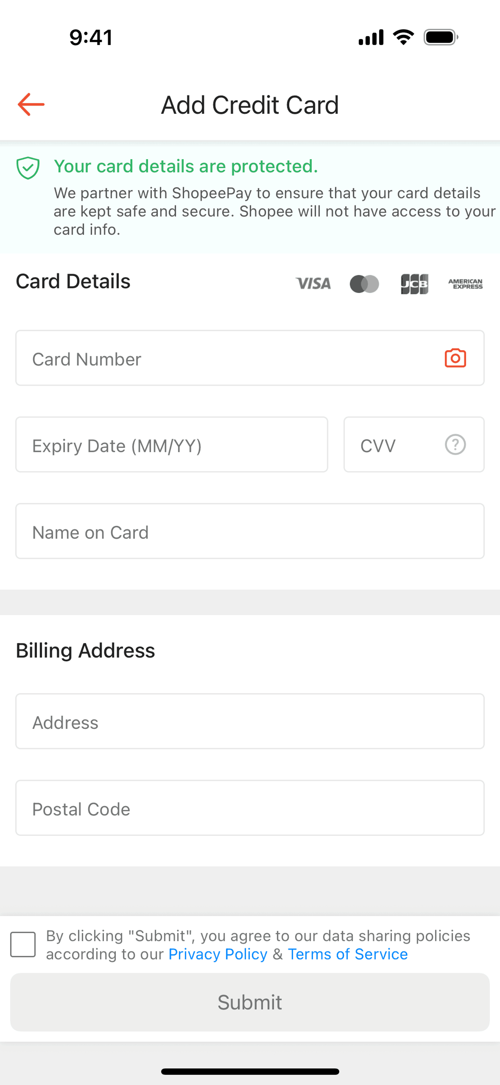 Shopee iOS Shopping interface screenshot 12