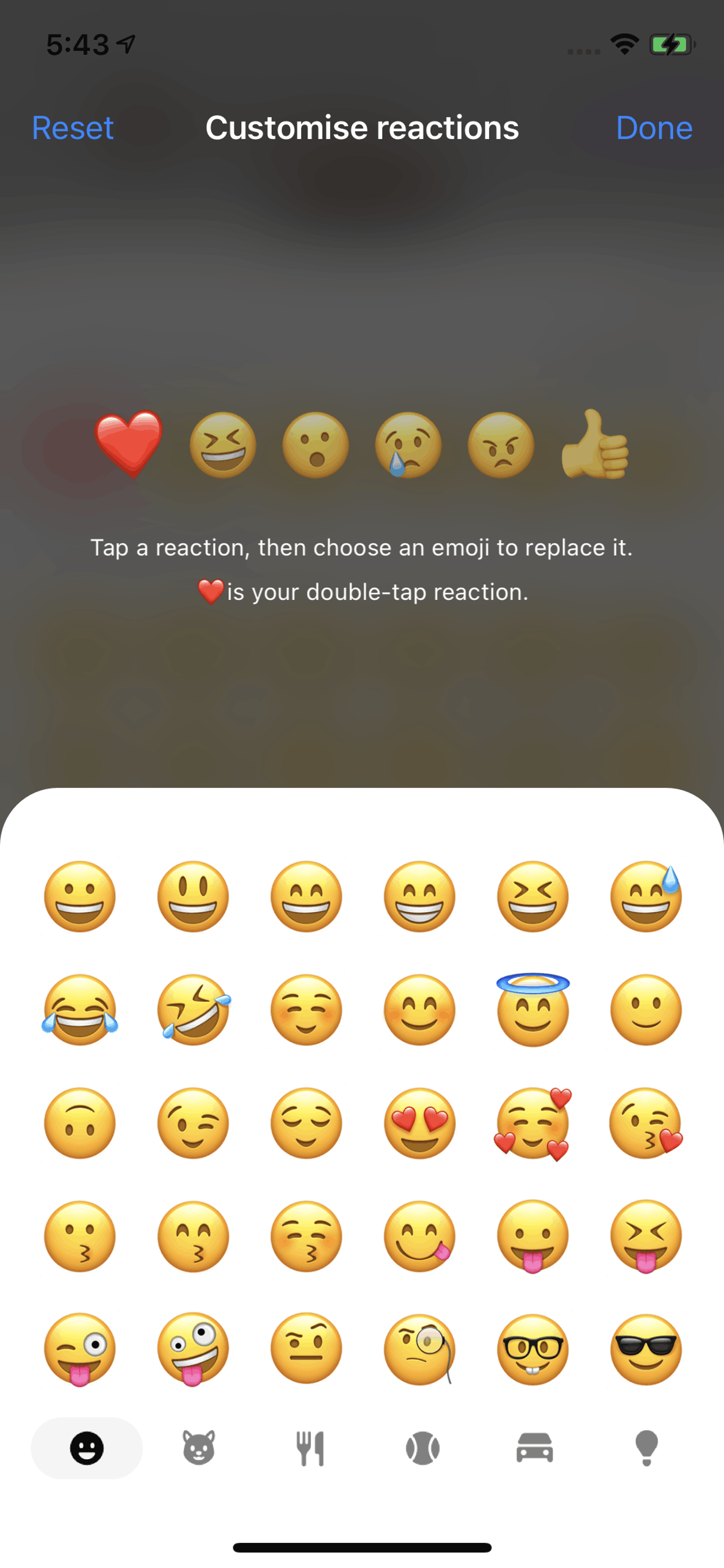 Messenger iOS Social Networking interface screenshot 14