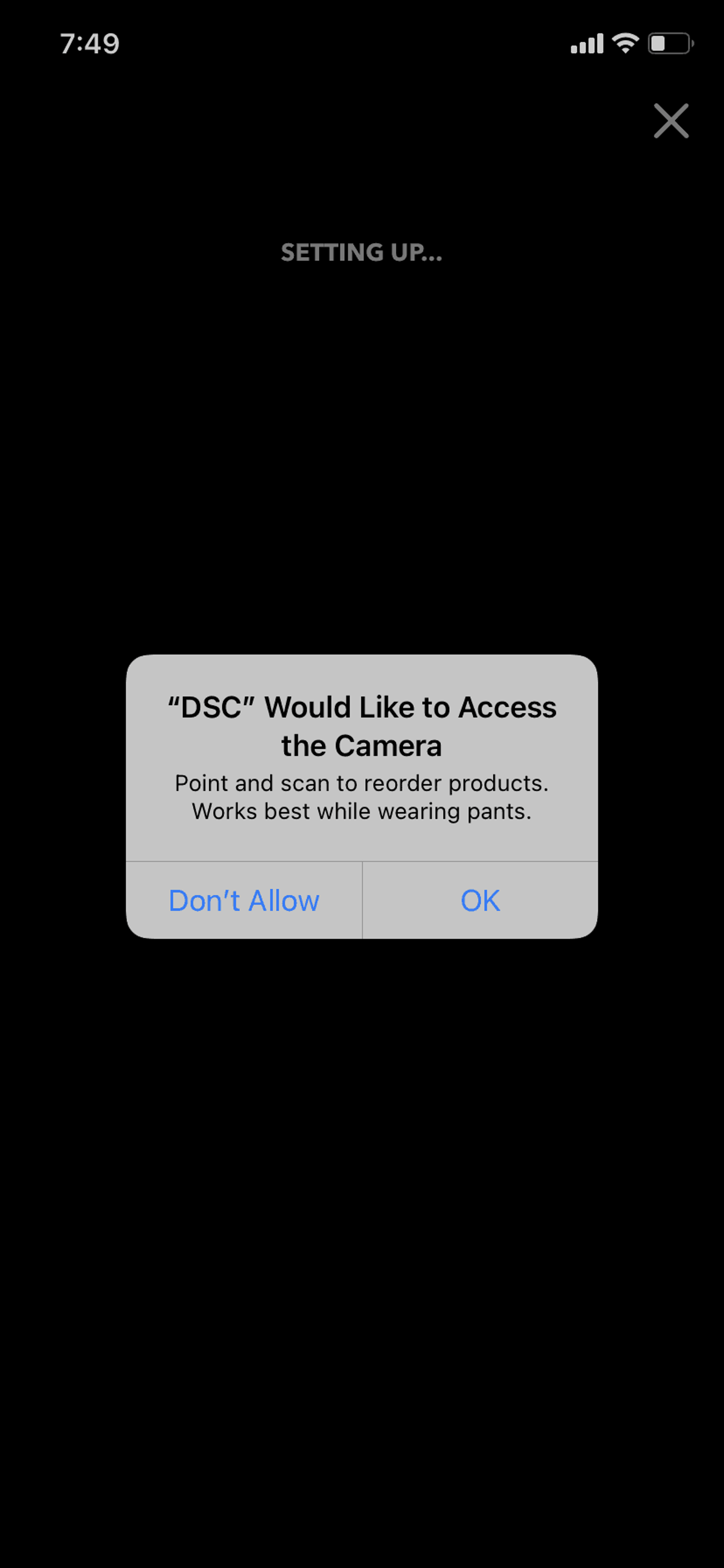 Dollar Shave Club iOS Shopping interface screenshot 6