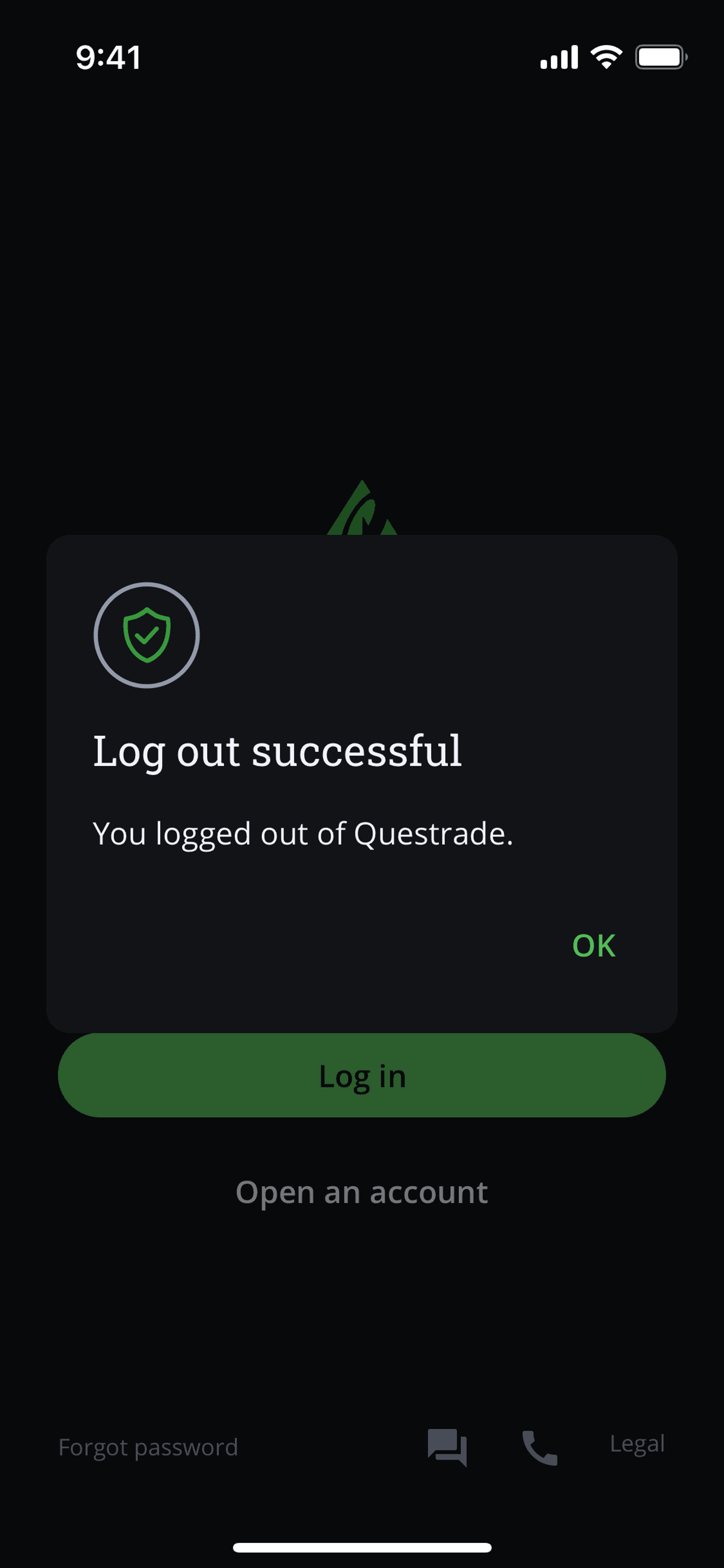 QuestMobile iOS Finance interface screenshot 20
