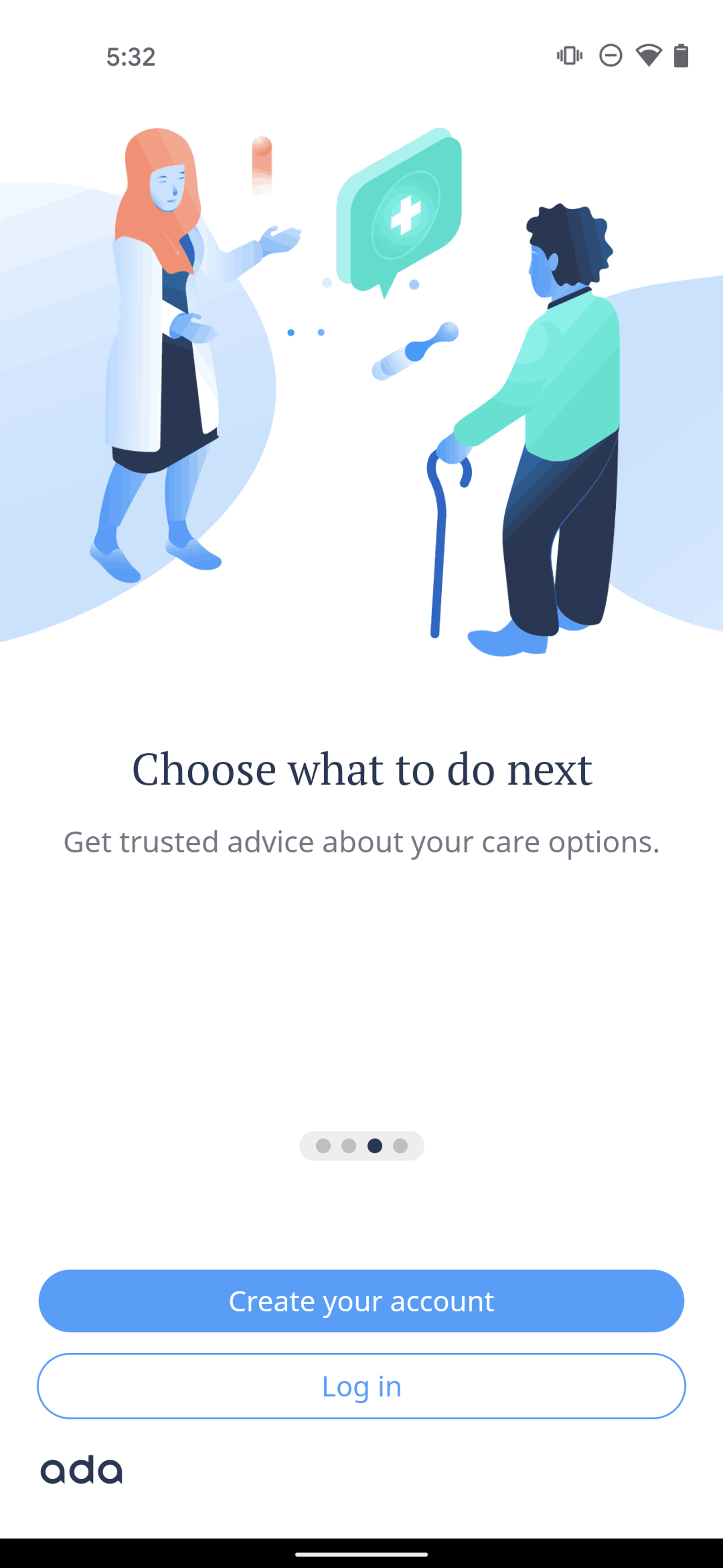 Ada Android Medical interface screenshot 4