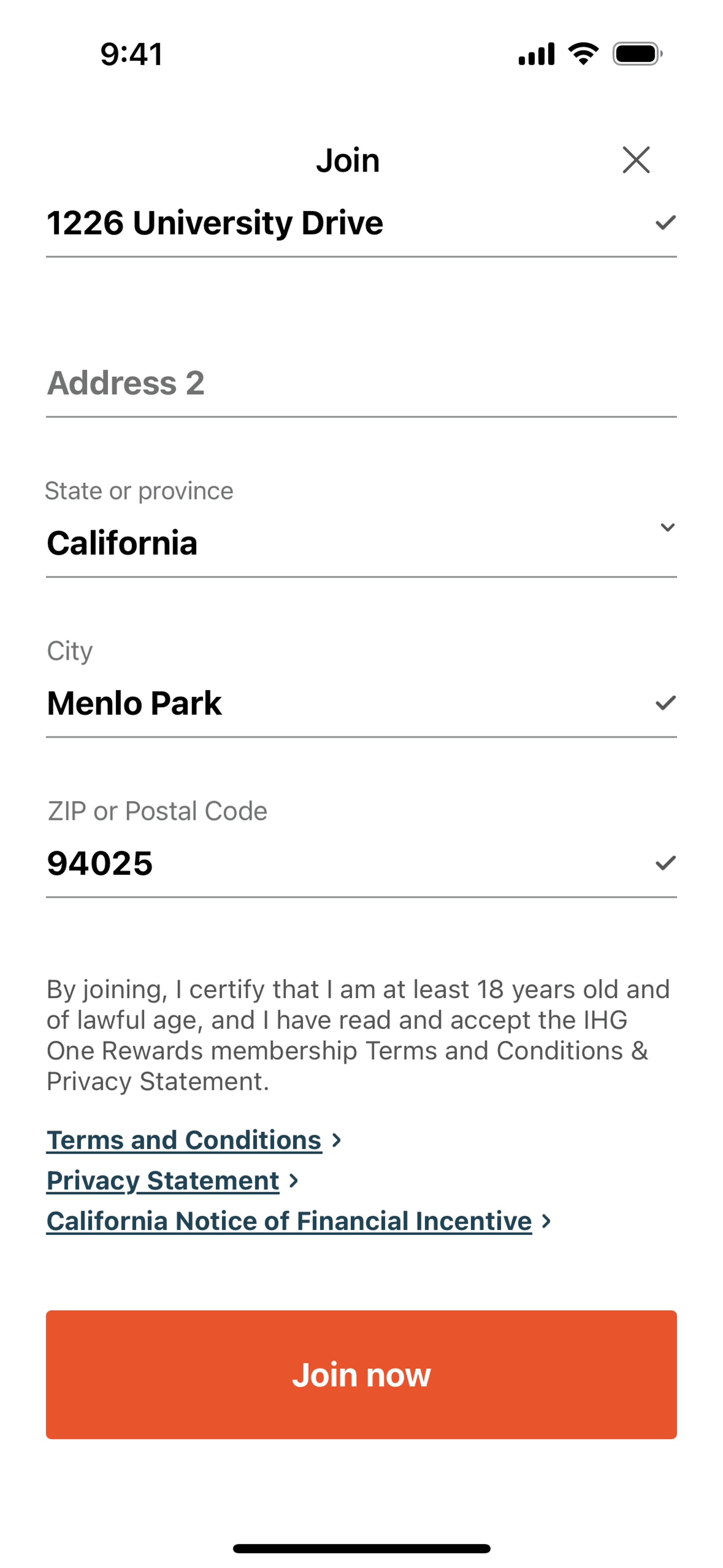 IHG Hotels & Rewards iOS Travel & Transportation interface screenshot 15