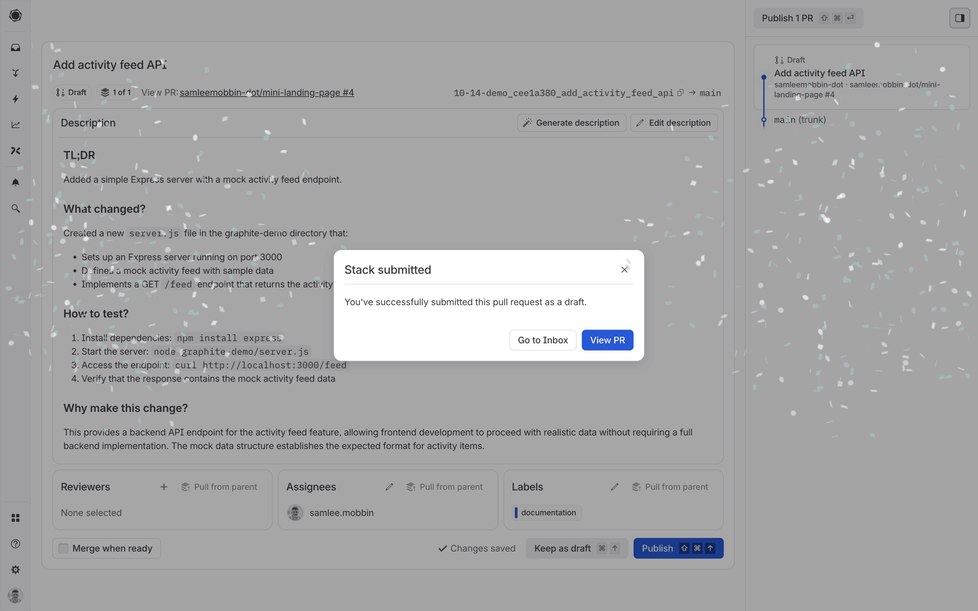Graphite Web Developer Tools interface screenshot 24