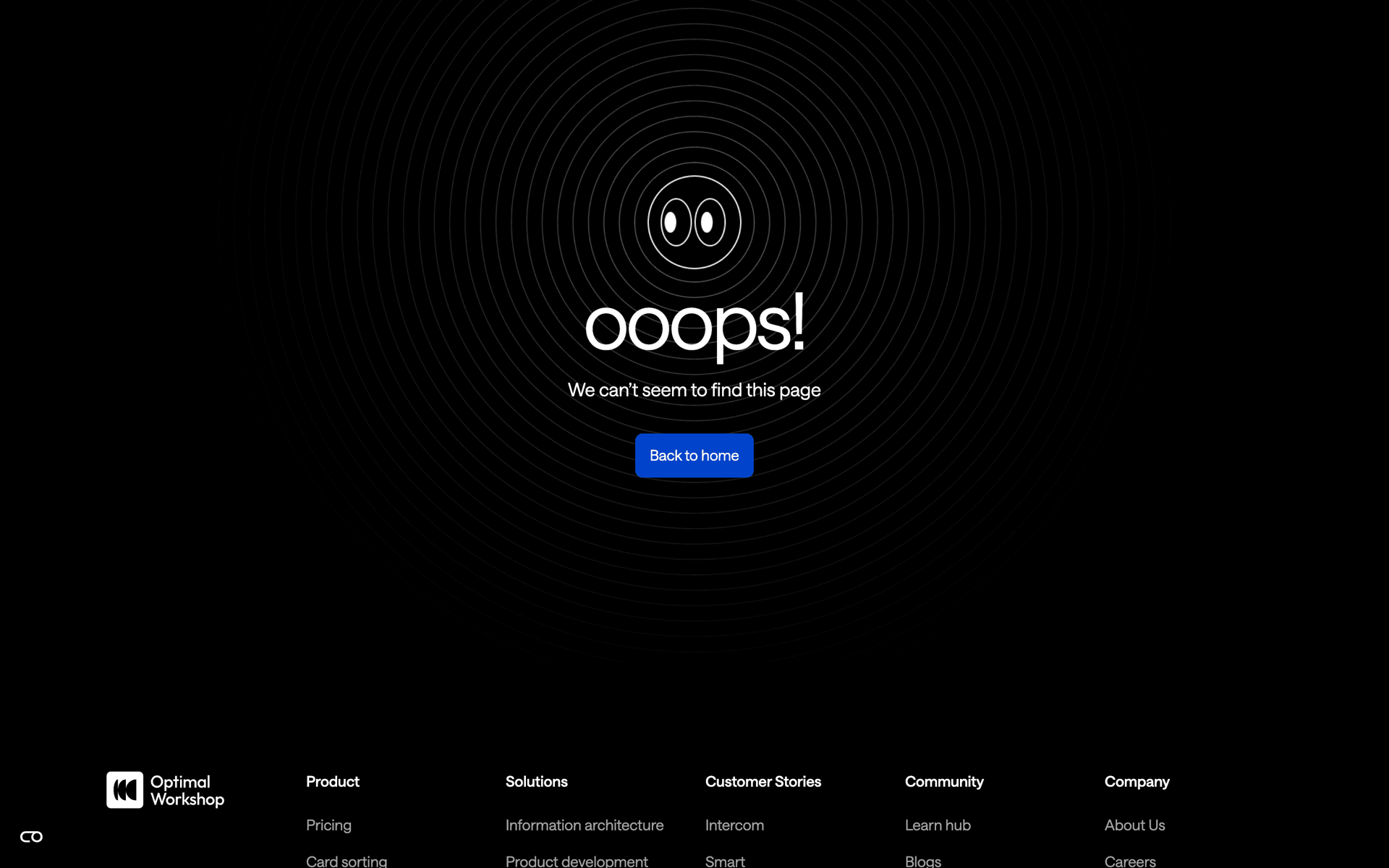 Optimal Workshop Web Business interface screenshot 5
