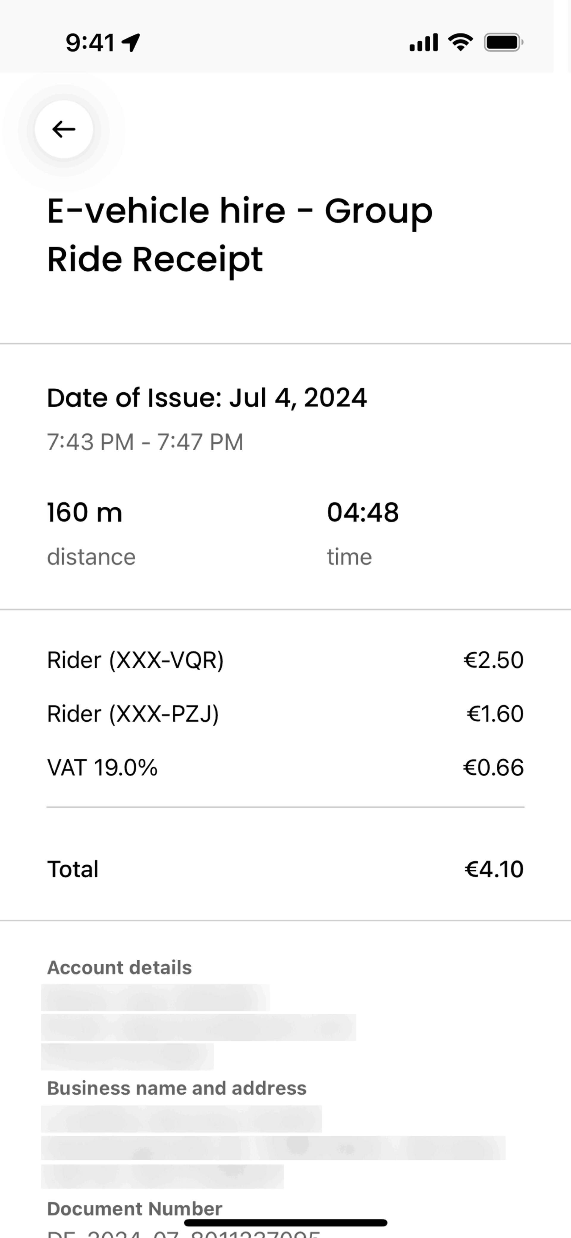 Lime iOS Travel & Transportation interface screenshot 23