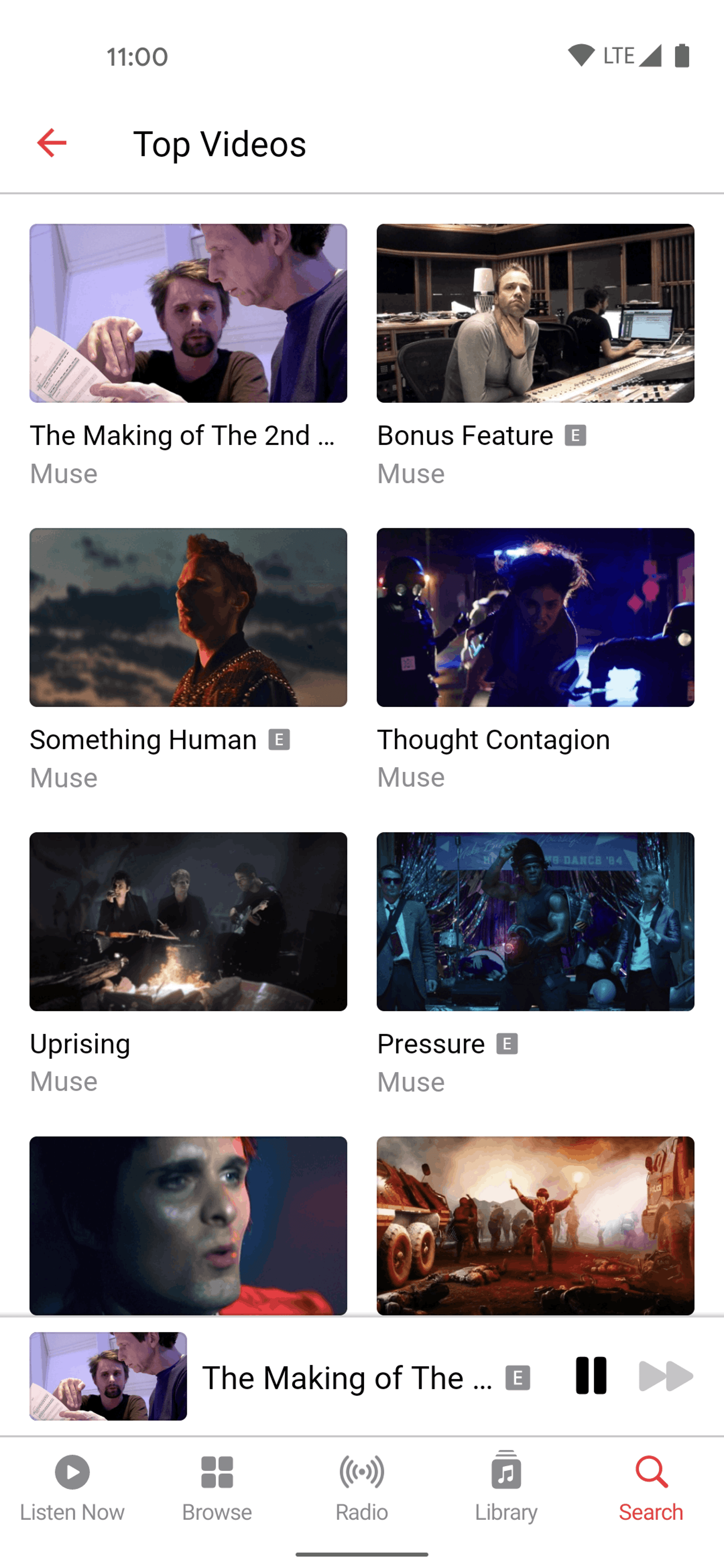 Apple Music Android Music & Audio interface screenshot 11