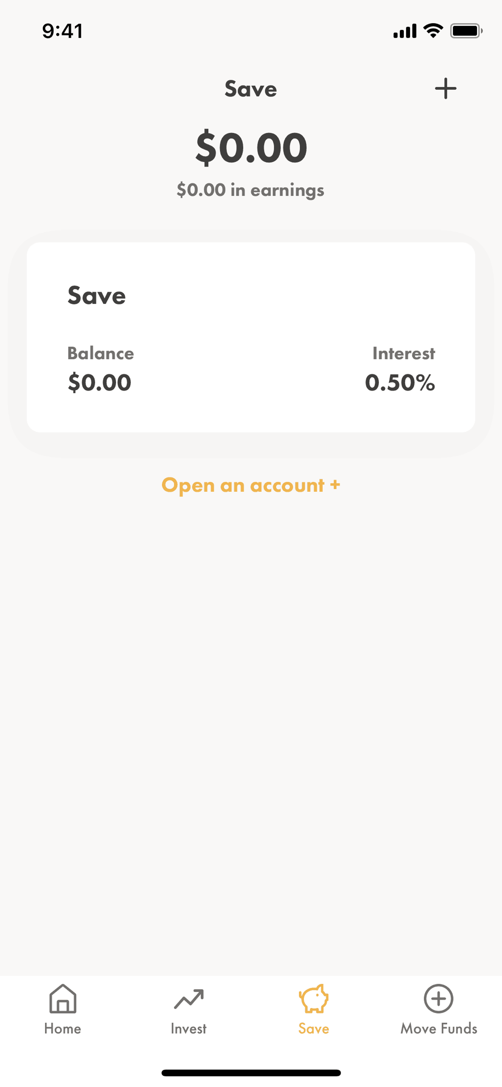 Wealthsimple Invest iOS Finance interface screenshot 2