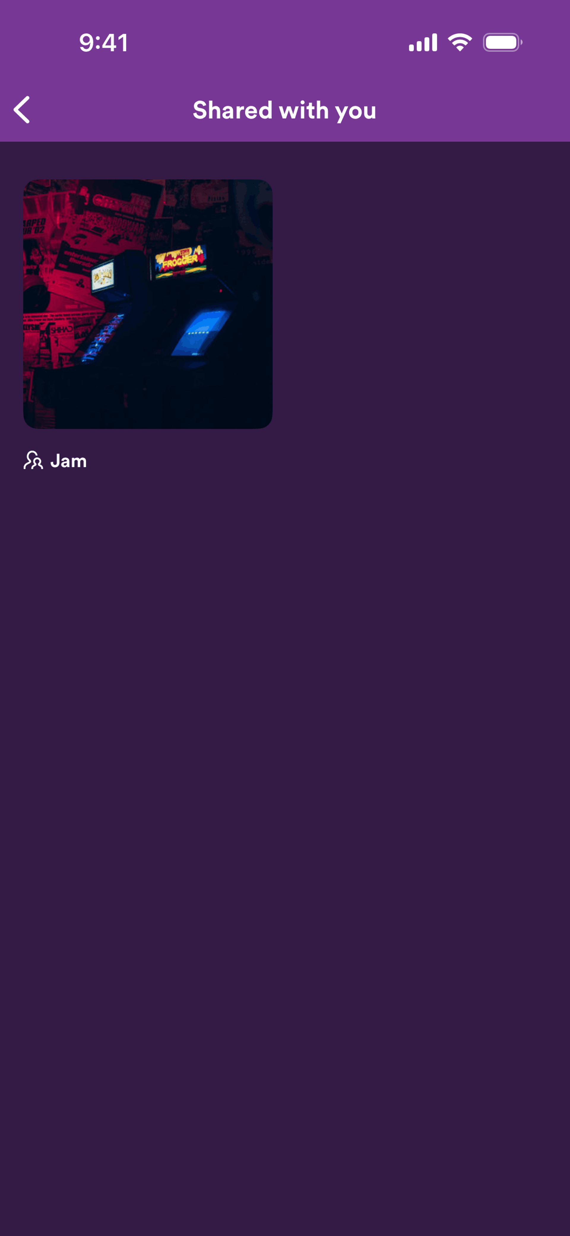 Spotify Kids iOS Music & Audio interface screenshot 5