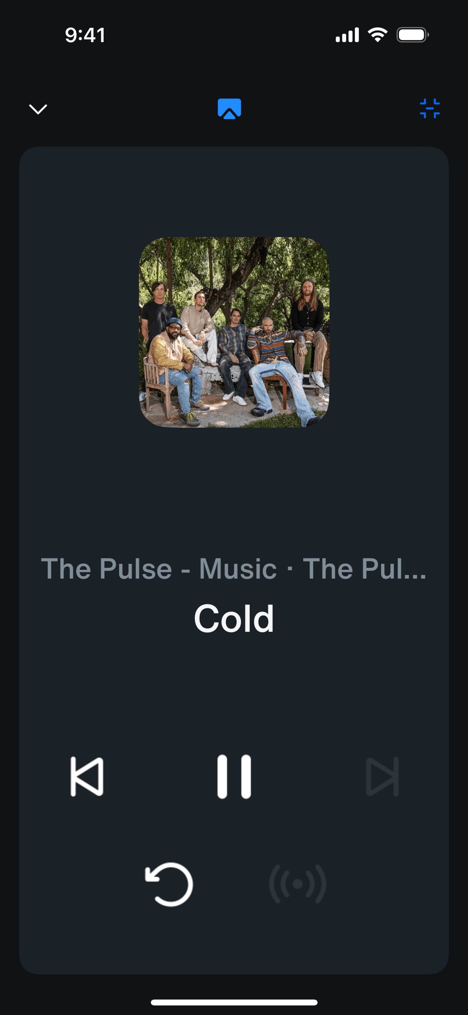 SiriusXM iOS Music & Audio interface screenshot 13