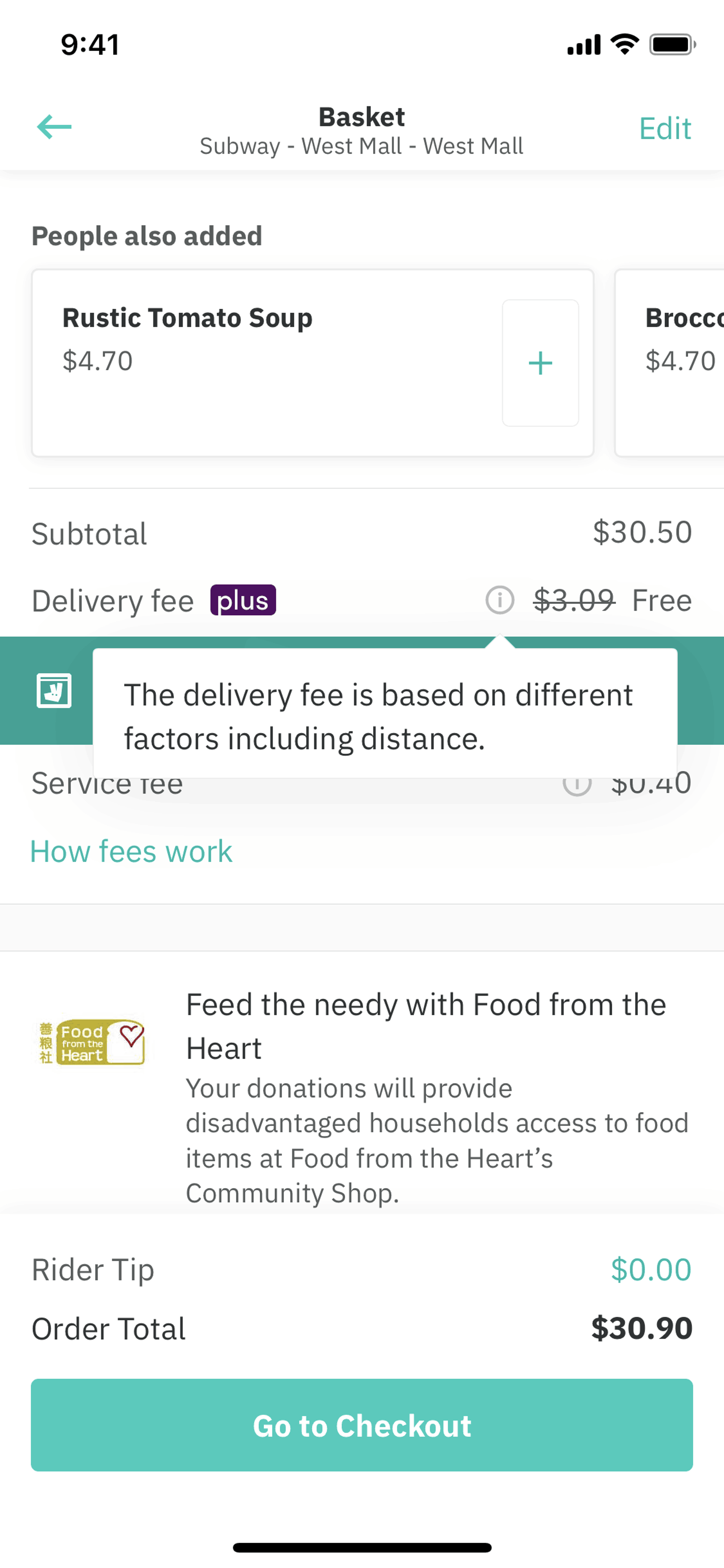 Deliveroo iOS Food & Drink interface screenshot 4