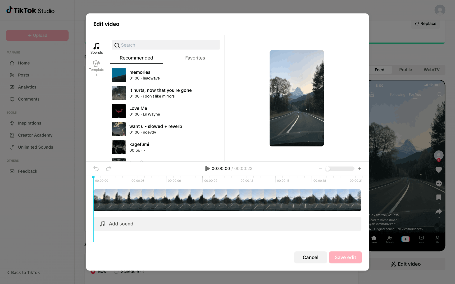 TikTok Web Social Networking interface screenshot 7