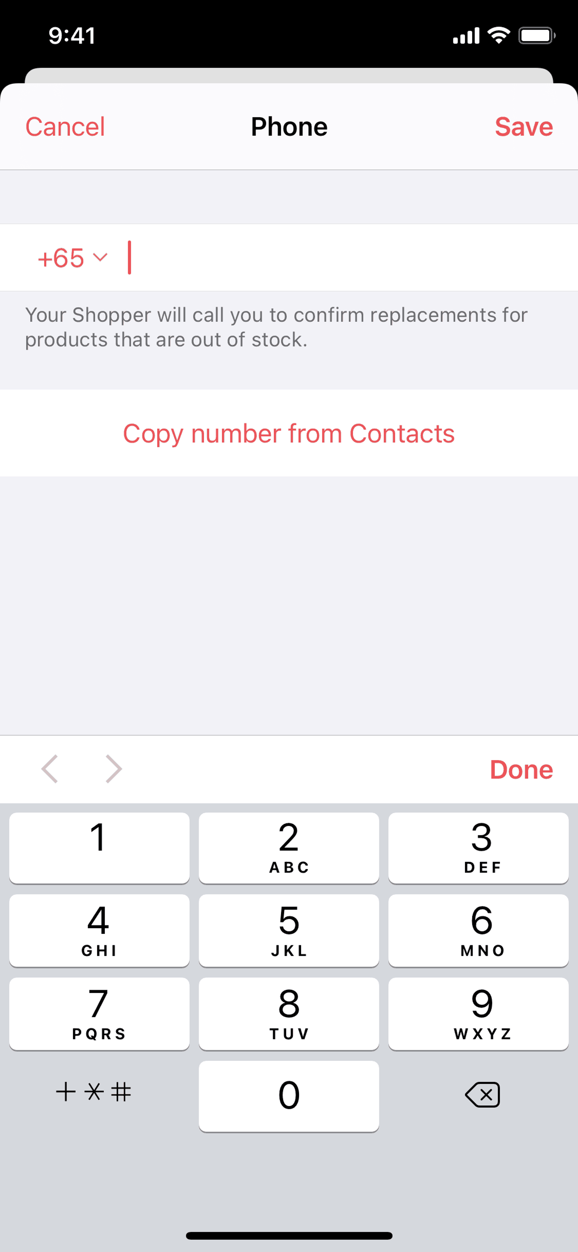 Cornershop iOS Shopping interface screenshot 23
