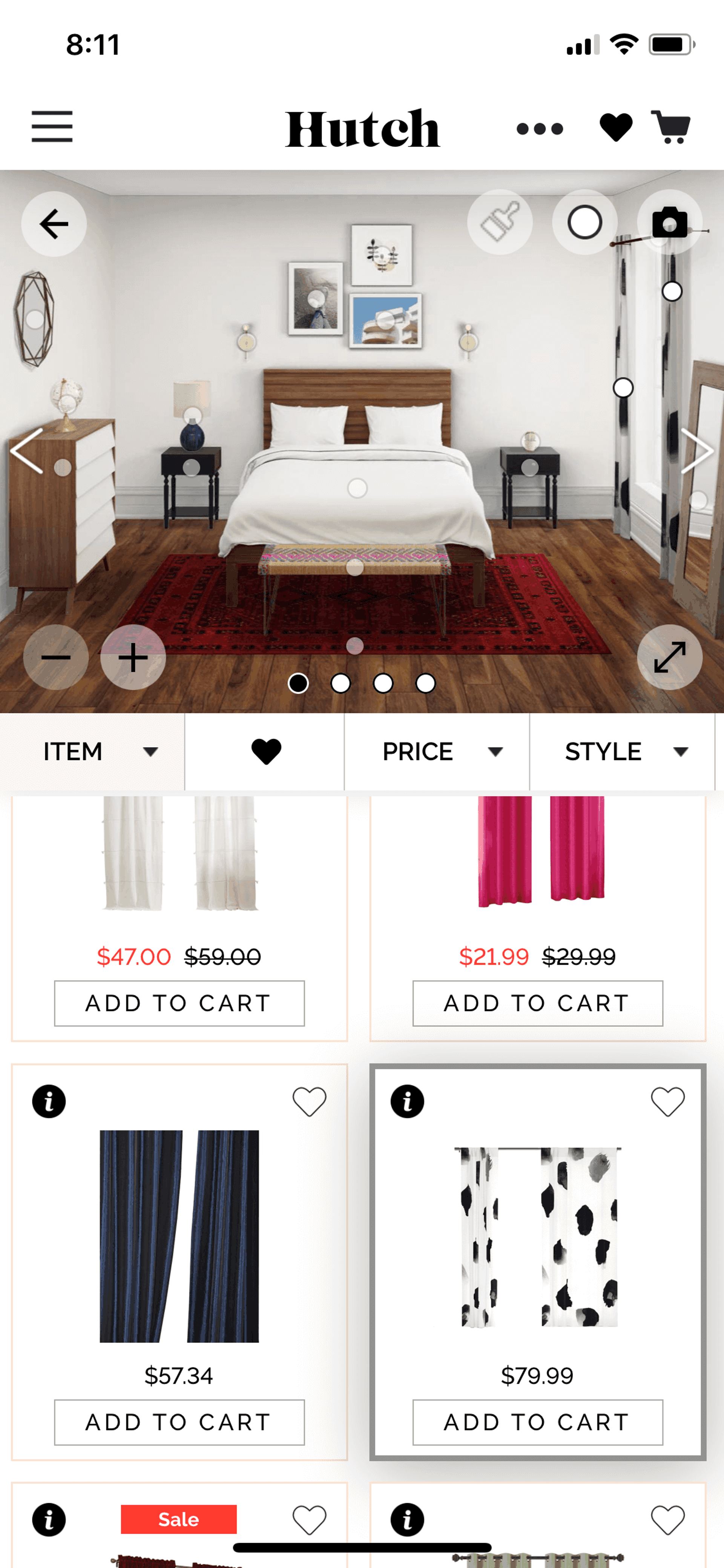 Hutch iOS Lifestyle interface screenshot 12