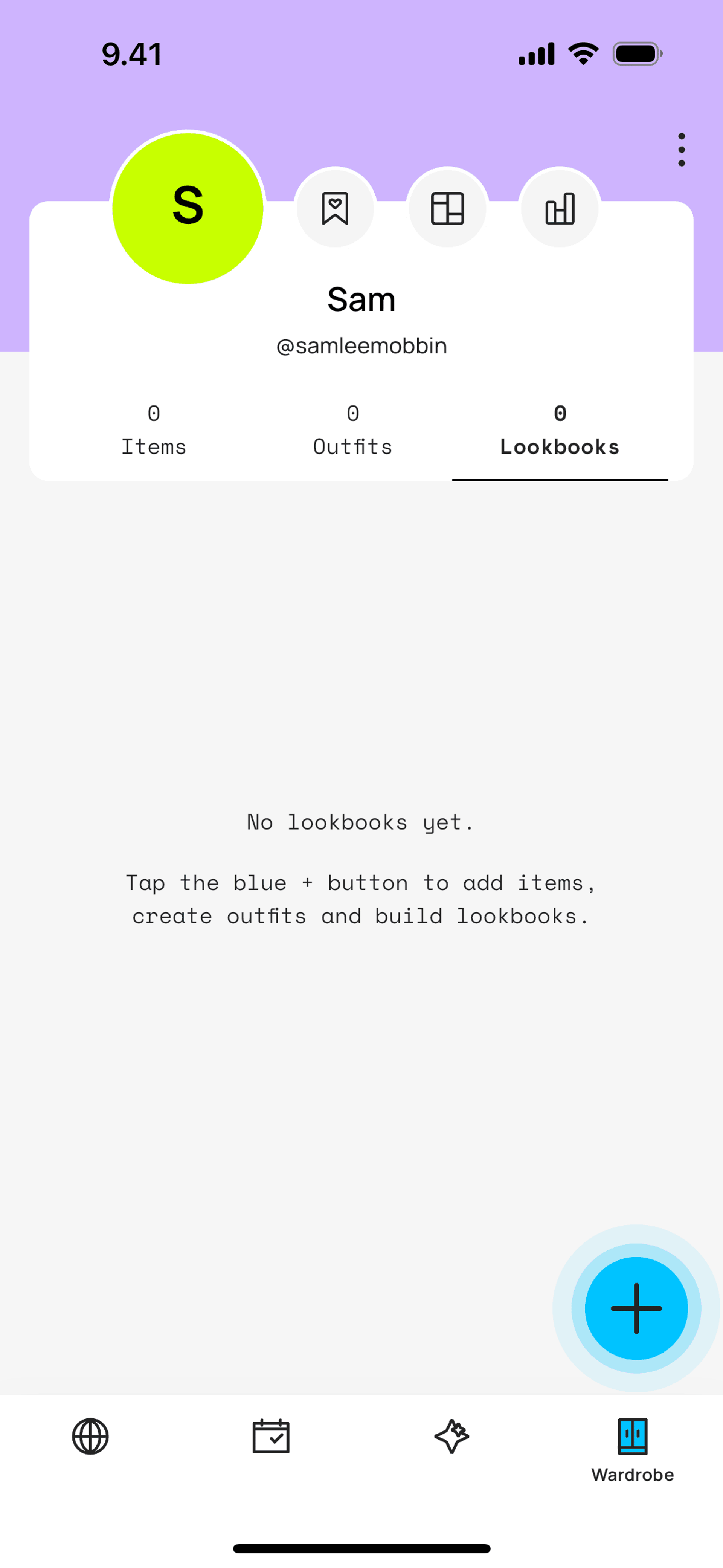 Whering iOS Lifestyle interface screenshot 2