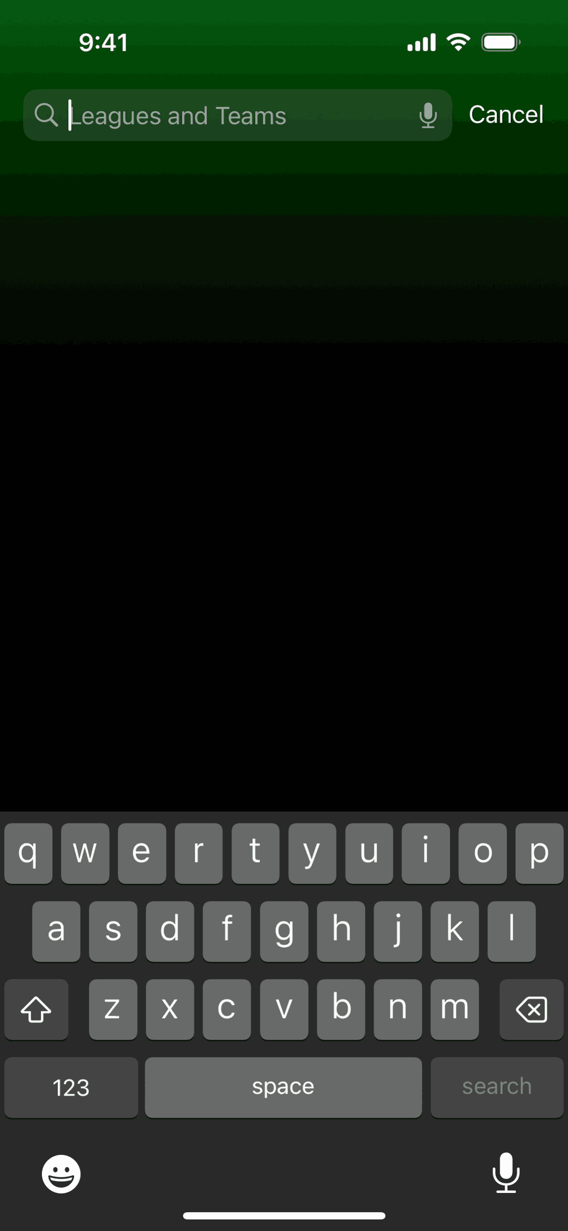 Apple Sports iOS Sports interface screenshot 22