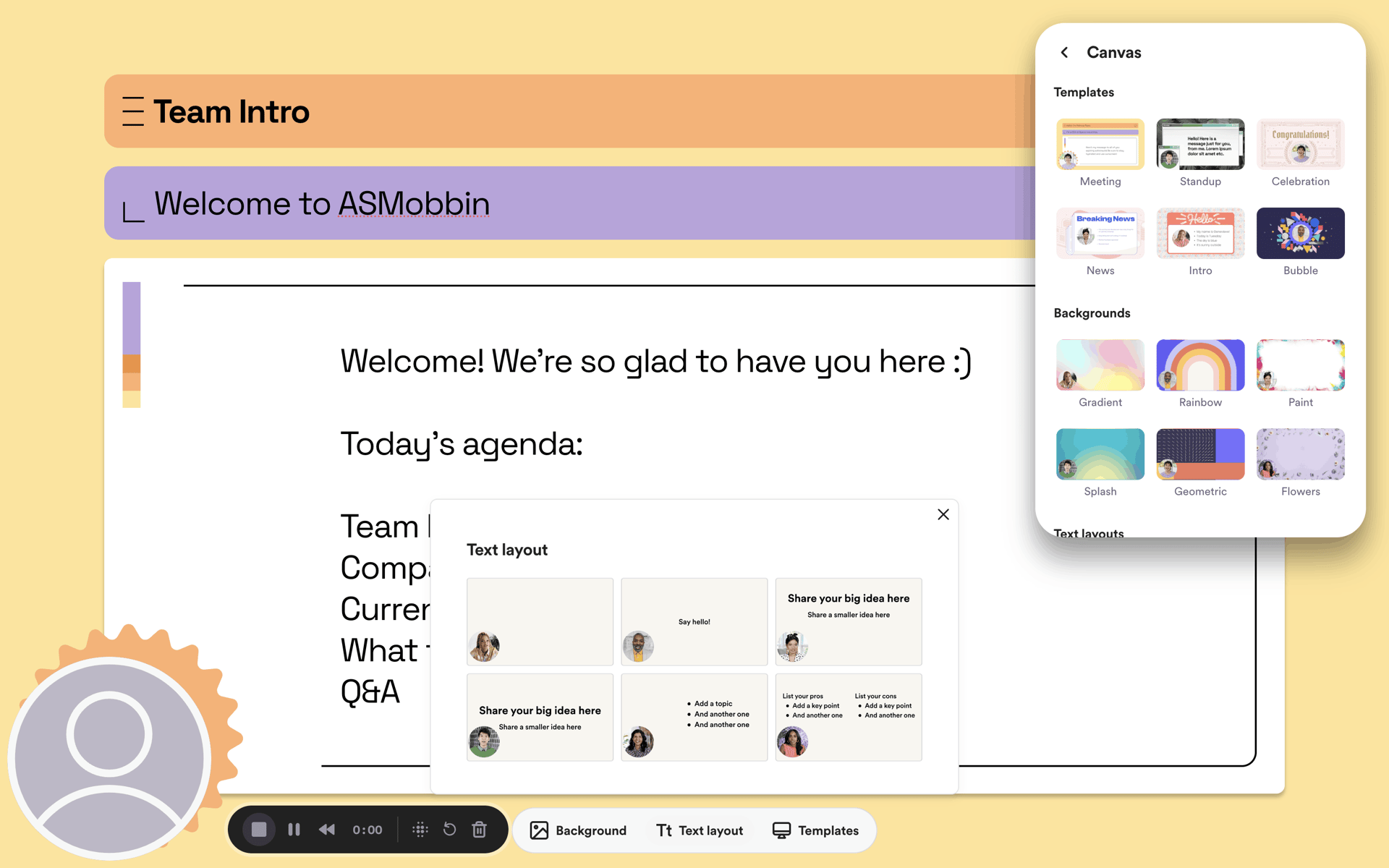 Loom Web Photo & Video interface screenshot 5