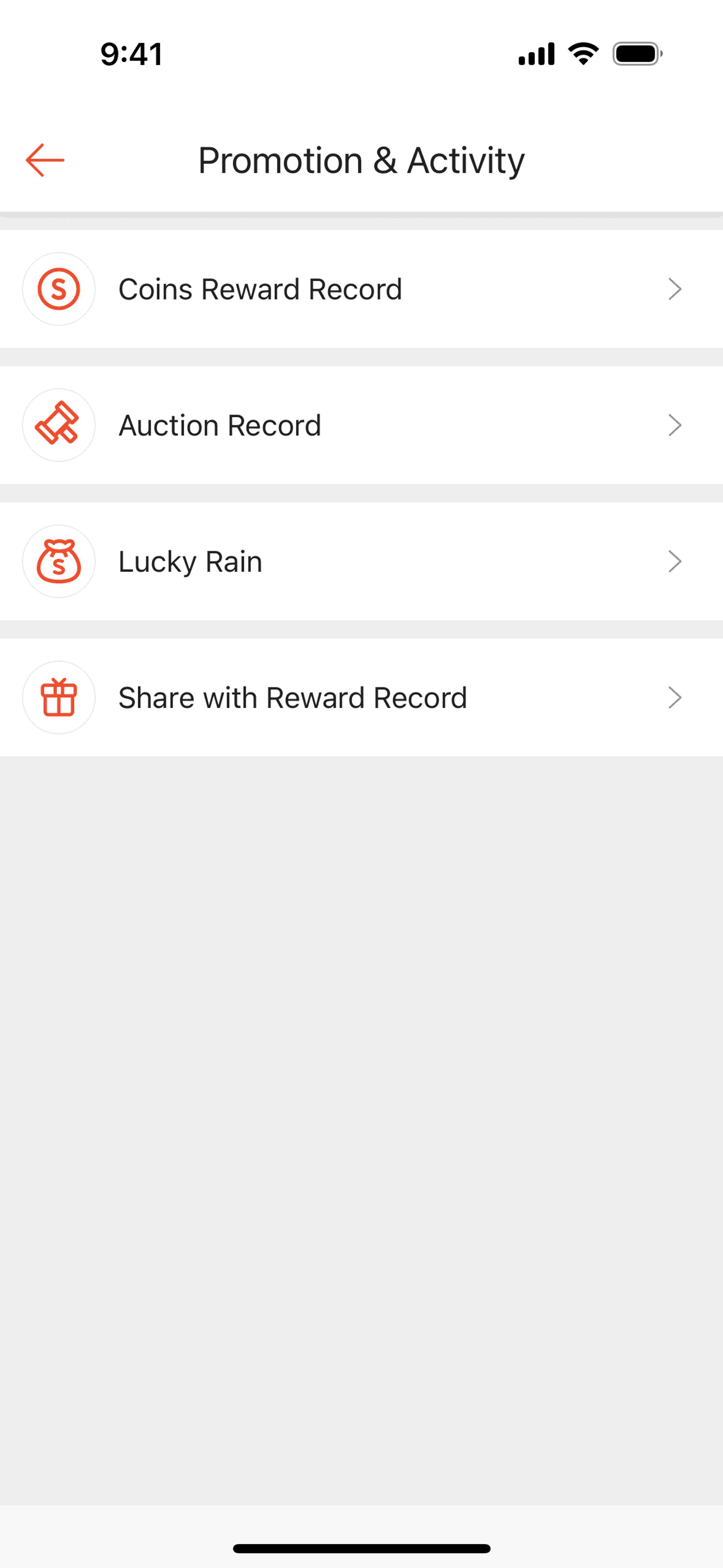 Shopee iOS Shopping interface screenshot 8