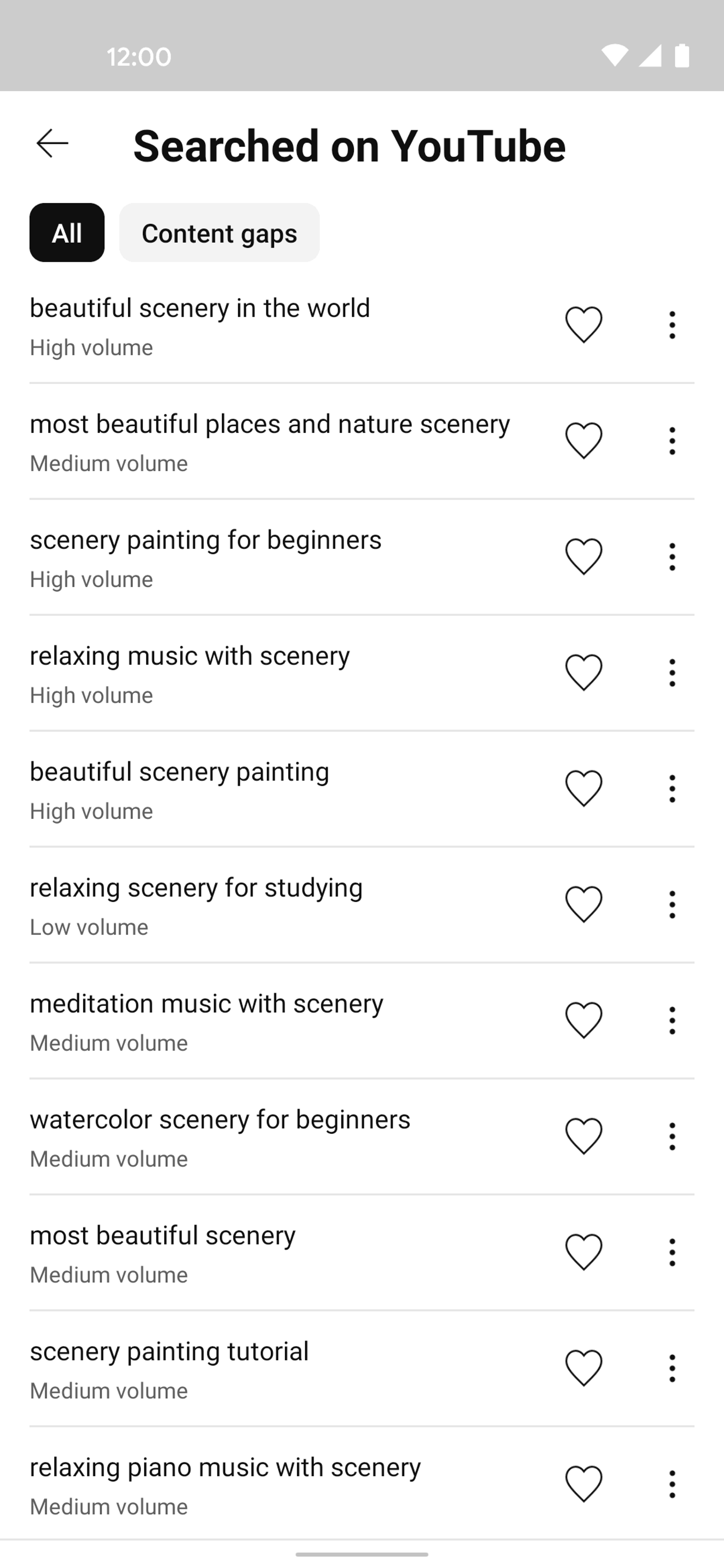 YouTube Studio Android Photo & Video interface screenshot 16