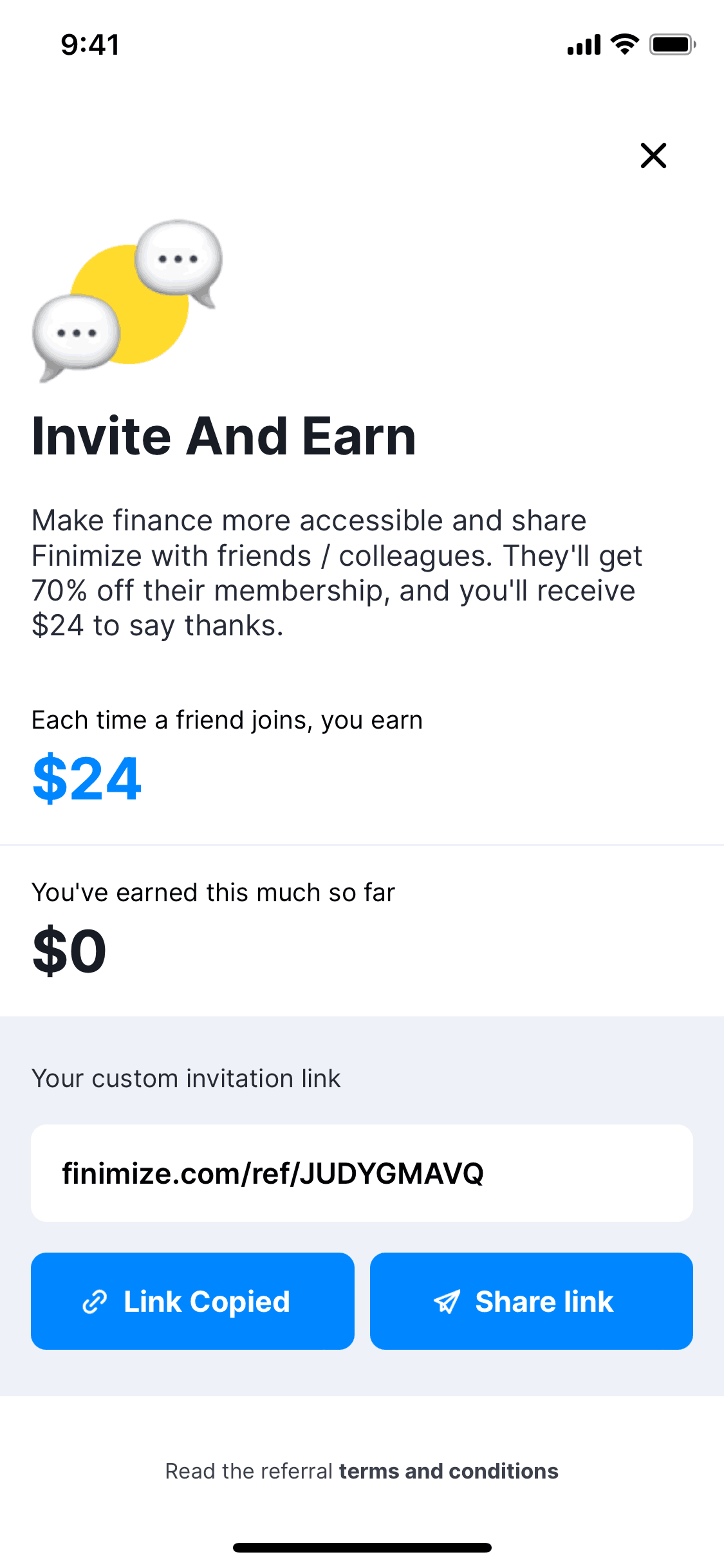 Finimize iOS Finance interface screenshot 19