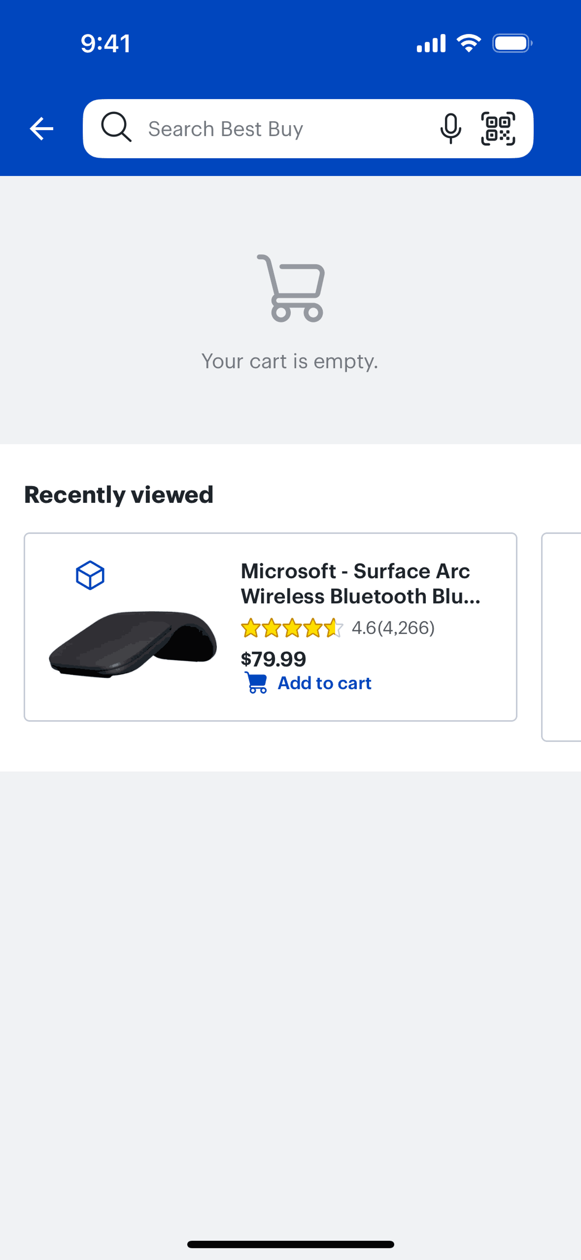 Best Buy iOS Shopping interface screenshot 15