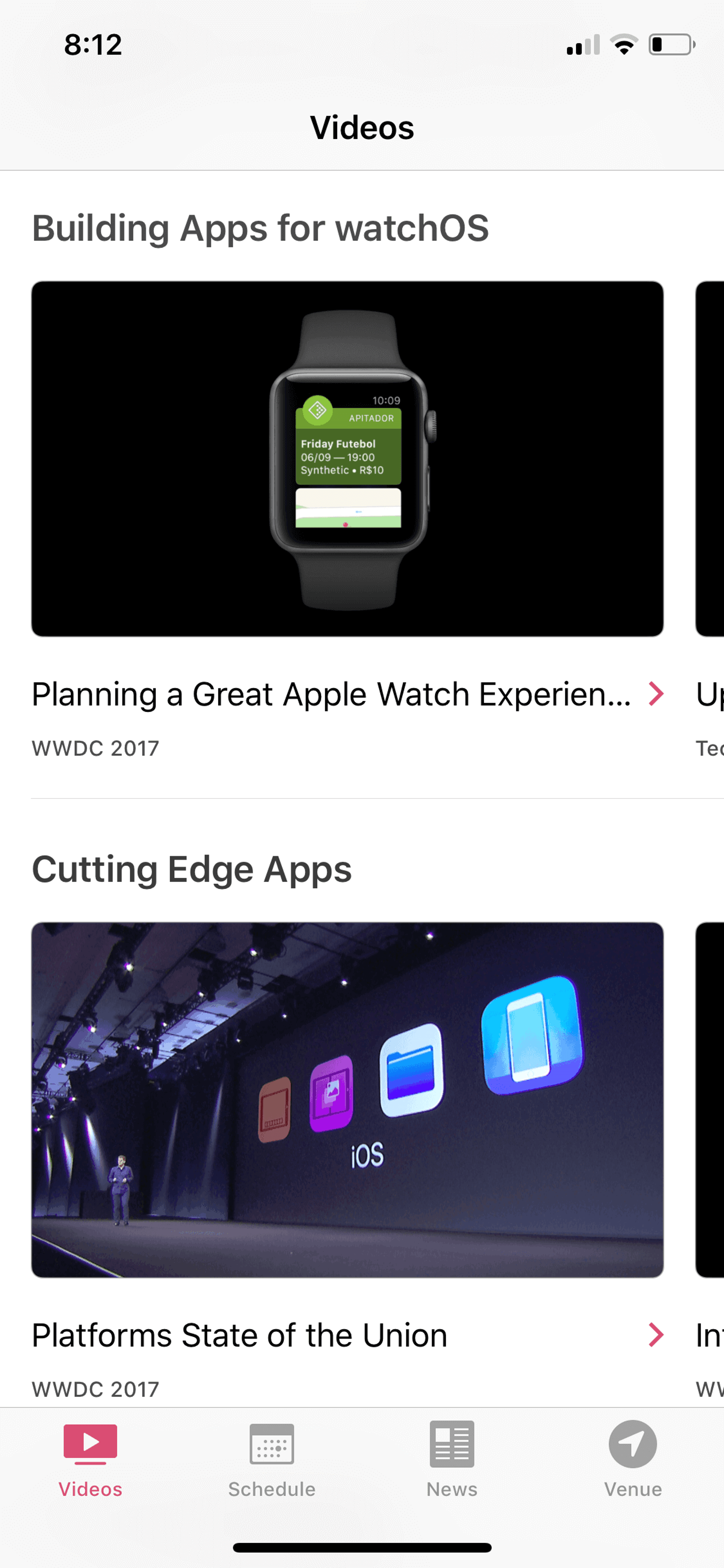 WWDC iOS Reference interface screenshot 22