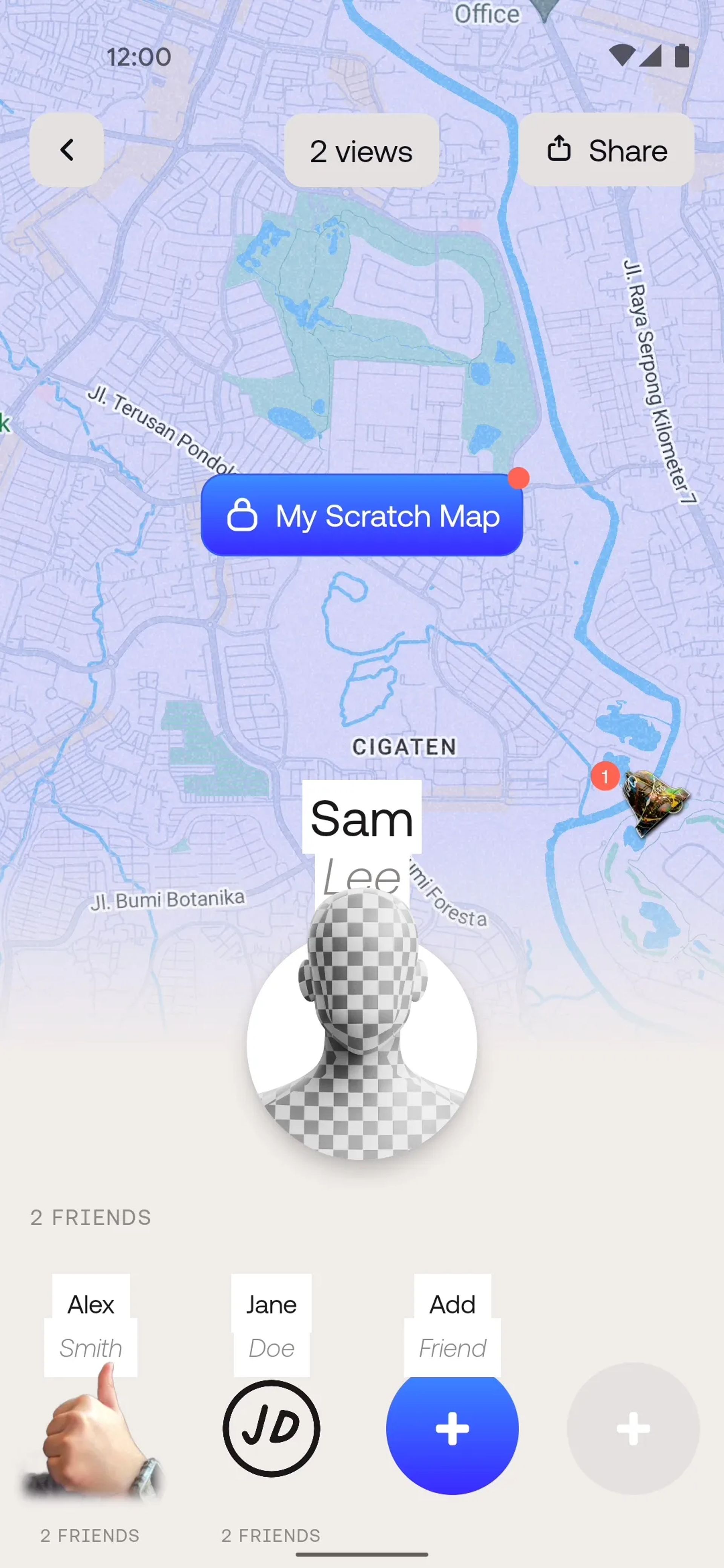 Bump Android Social Networking interface screenshot 13