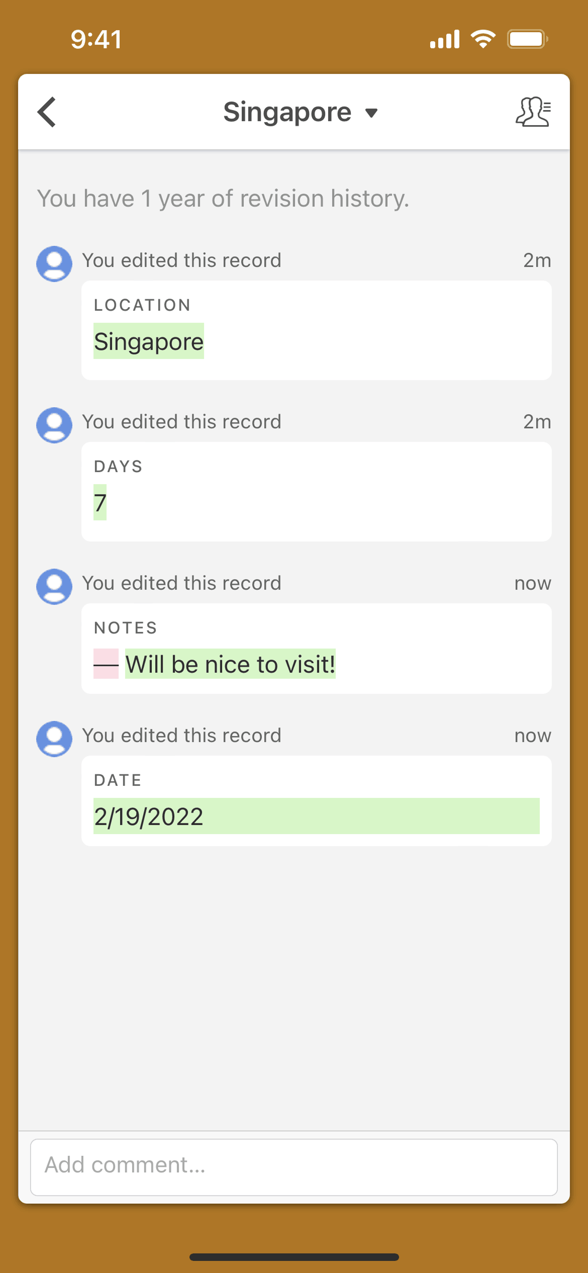 Airtable iOS Productivity interface screenshot 16