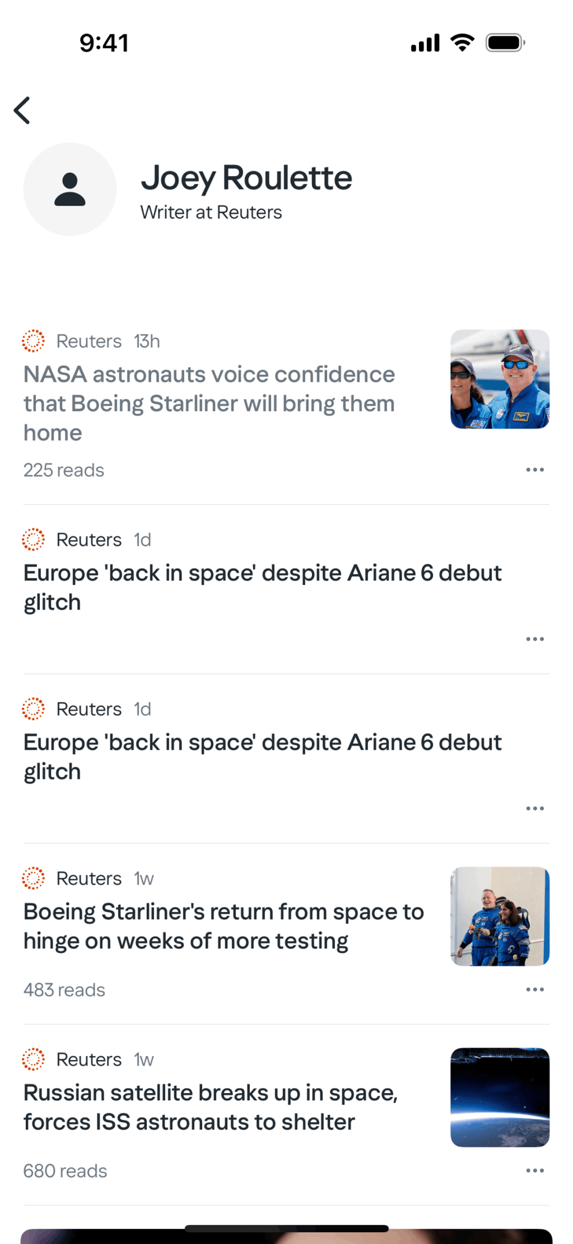 Yahoo News iOS News interface screenshot 11