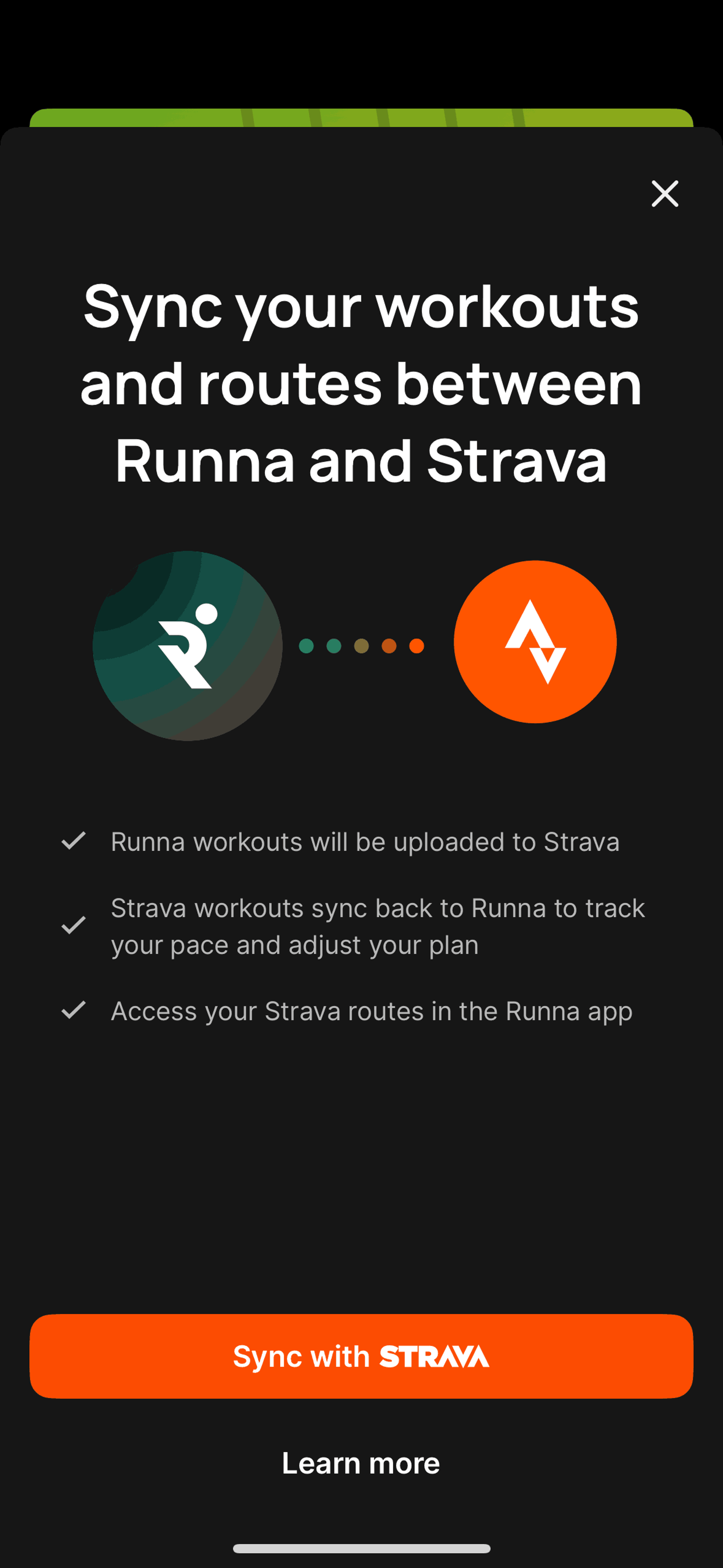 Runna iOS Health & Fitness interface screenshot 18