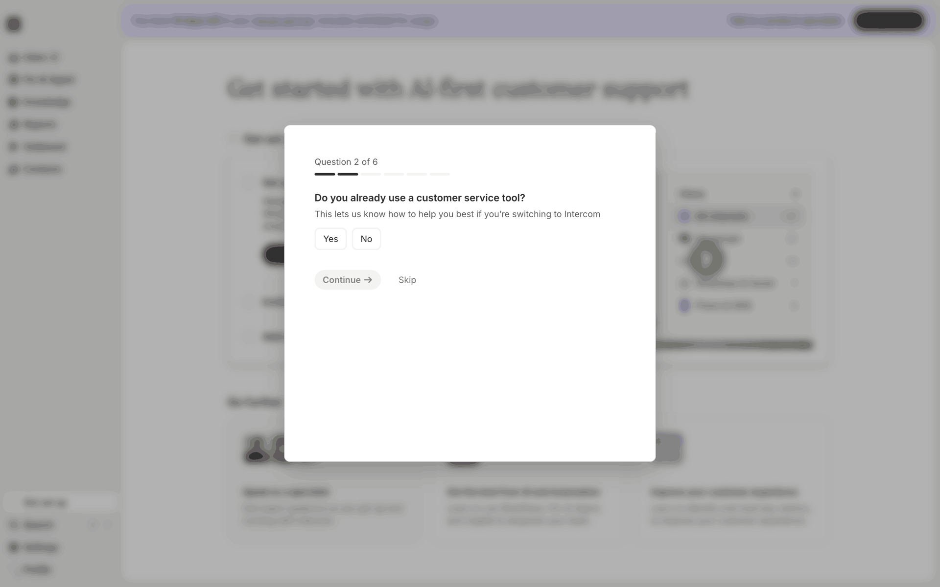 Intercom Web Business interface screenshot 23