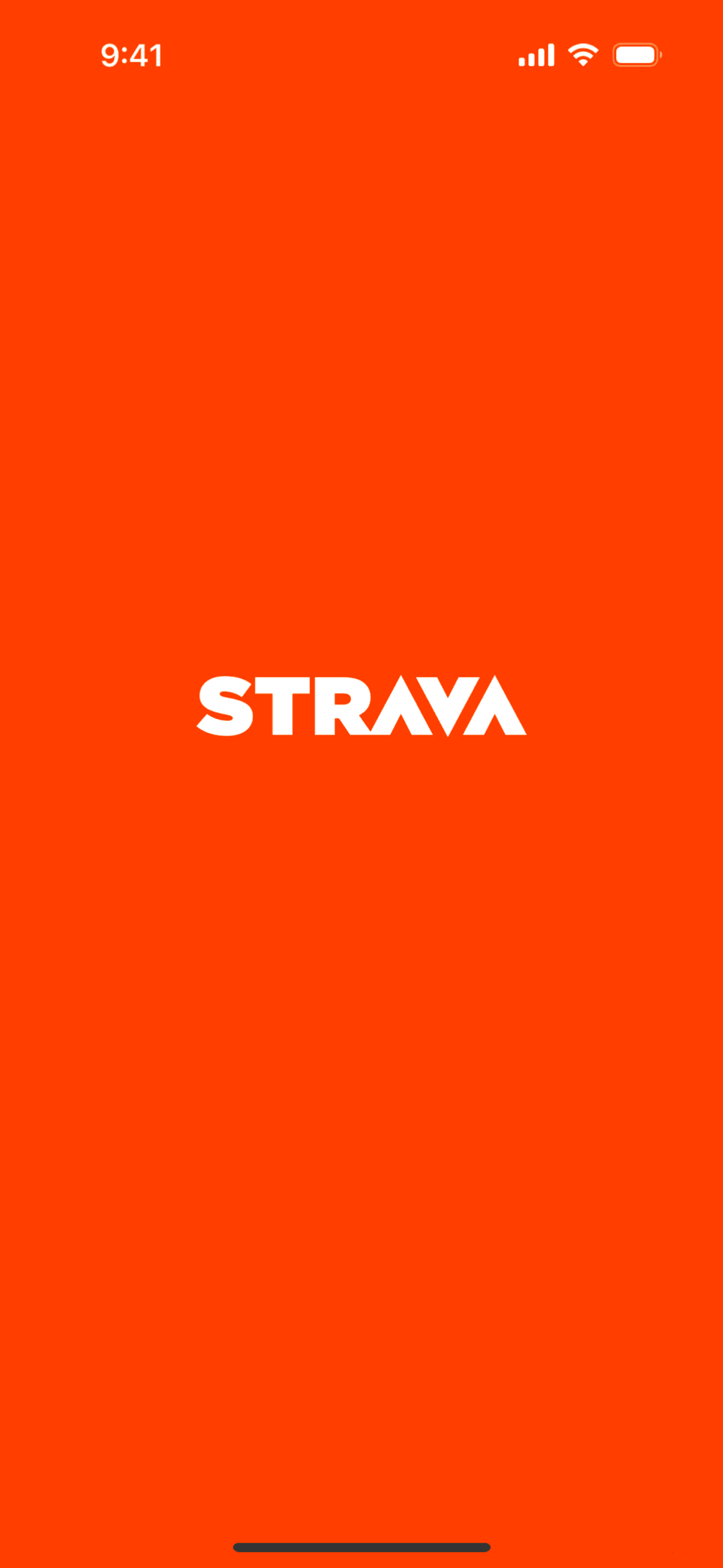 Strava iOS Health & Fitness interface screenshot 1